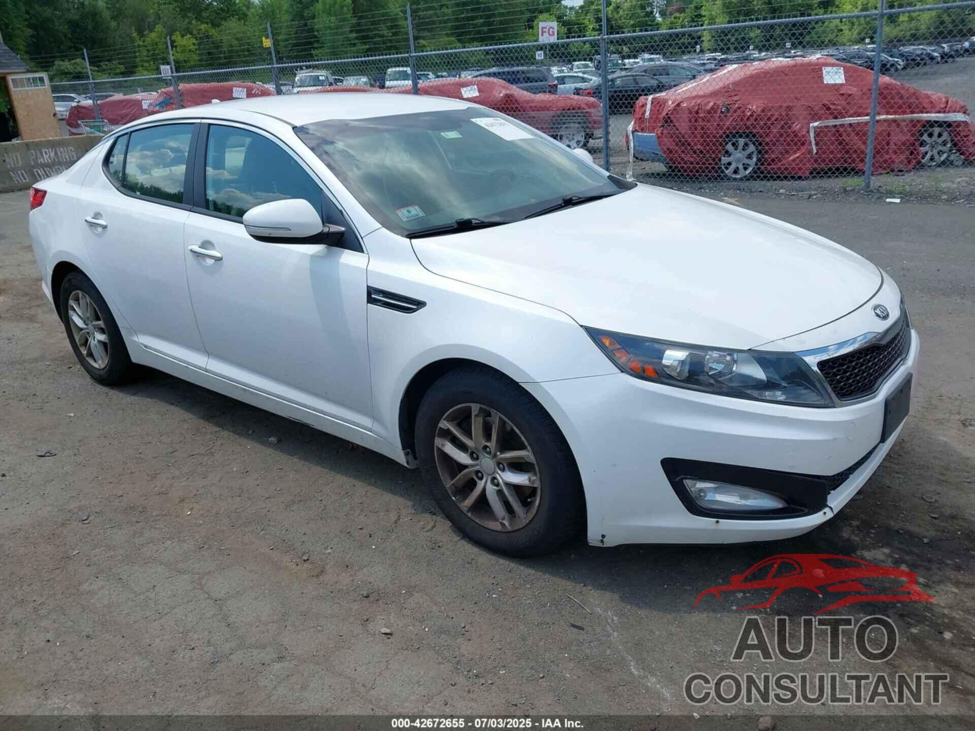 KIA OPTIMA 2013 - KNAGM4A76D5442275