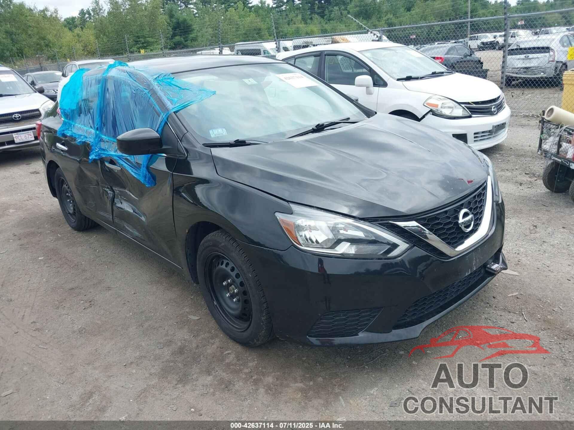 NISSAN SENTRA 2019 - 3N1AB7AP2KY382045