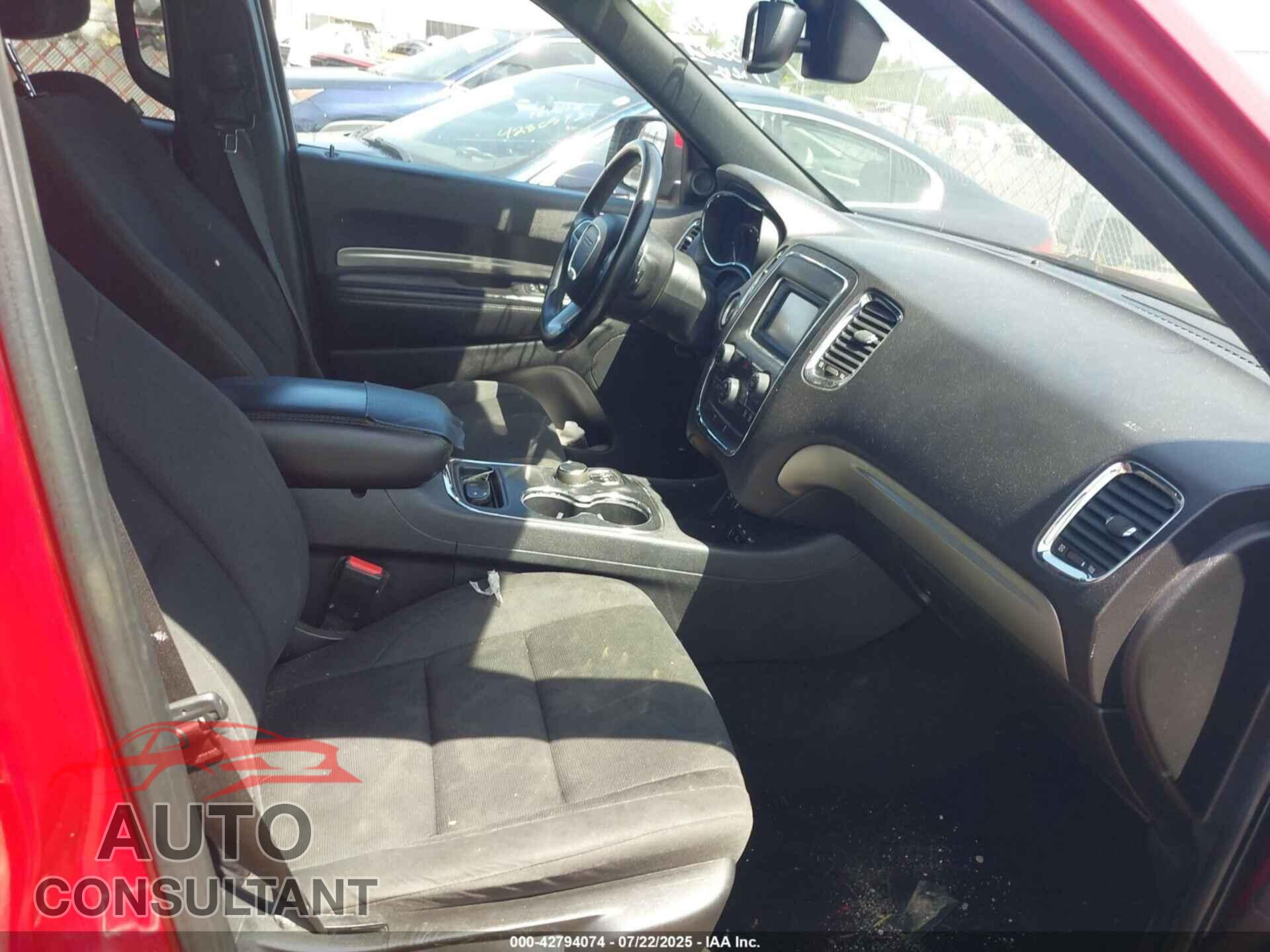 DODGE DURANGO 2014 - 1C4RDJAG4EC500021