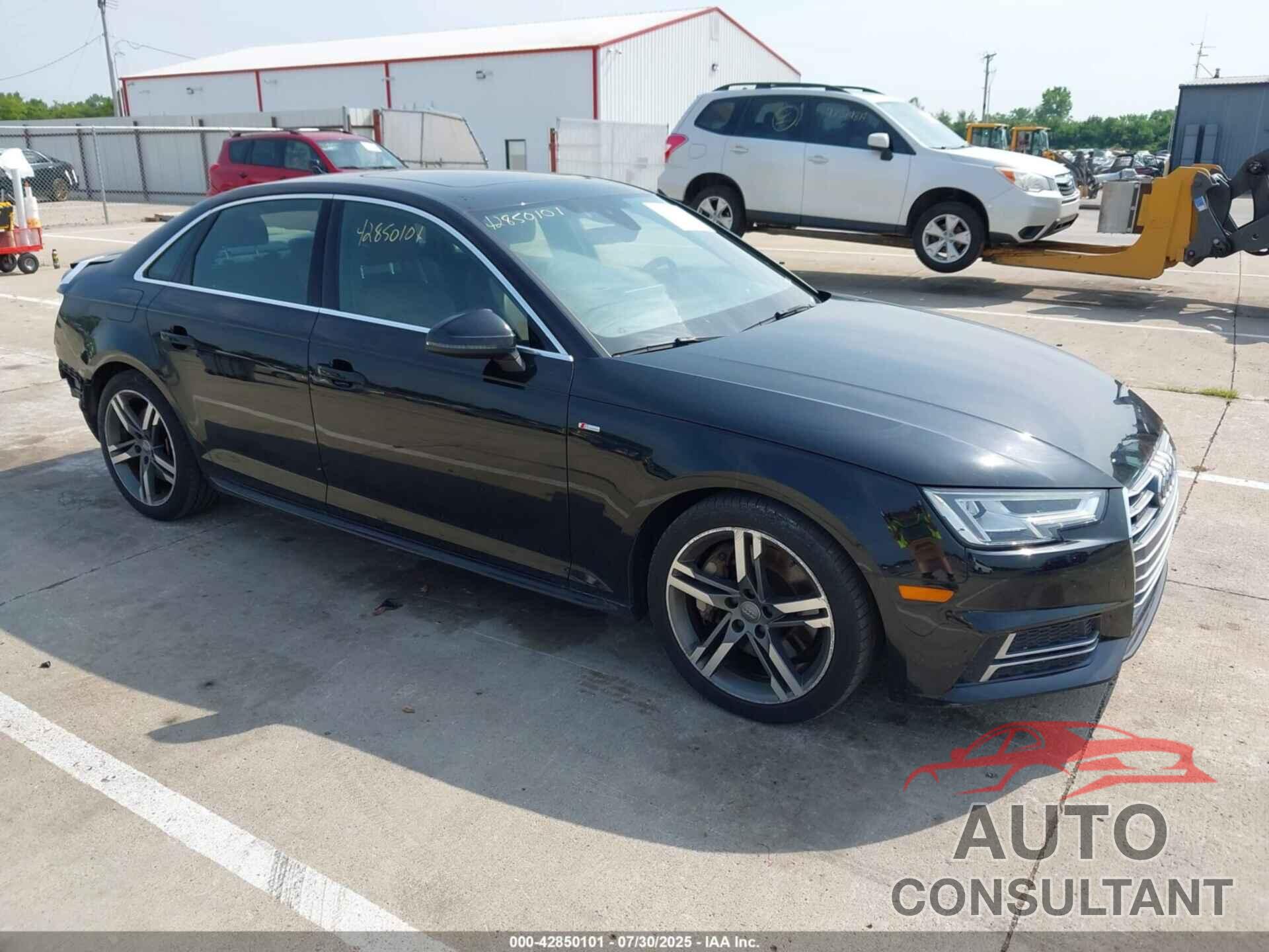 AUDI A4 2018 - WAUENAF4XJA155221