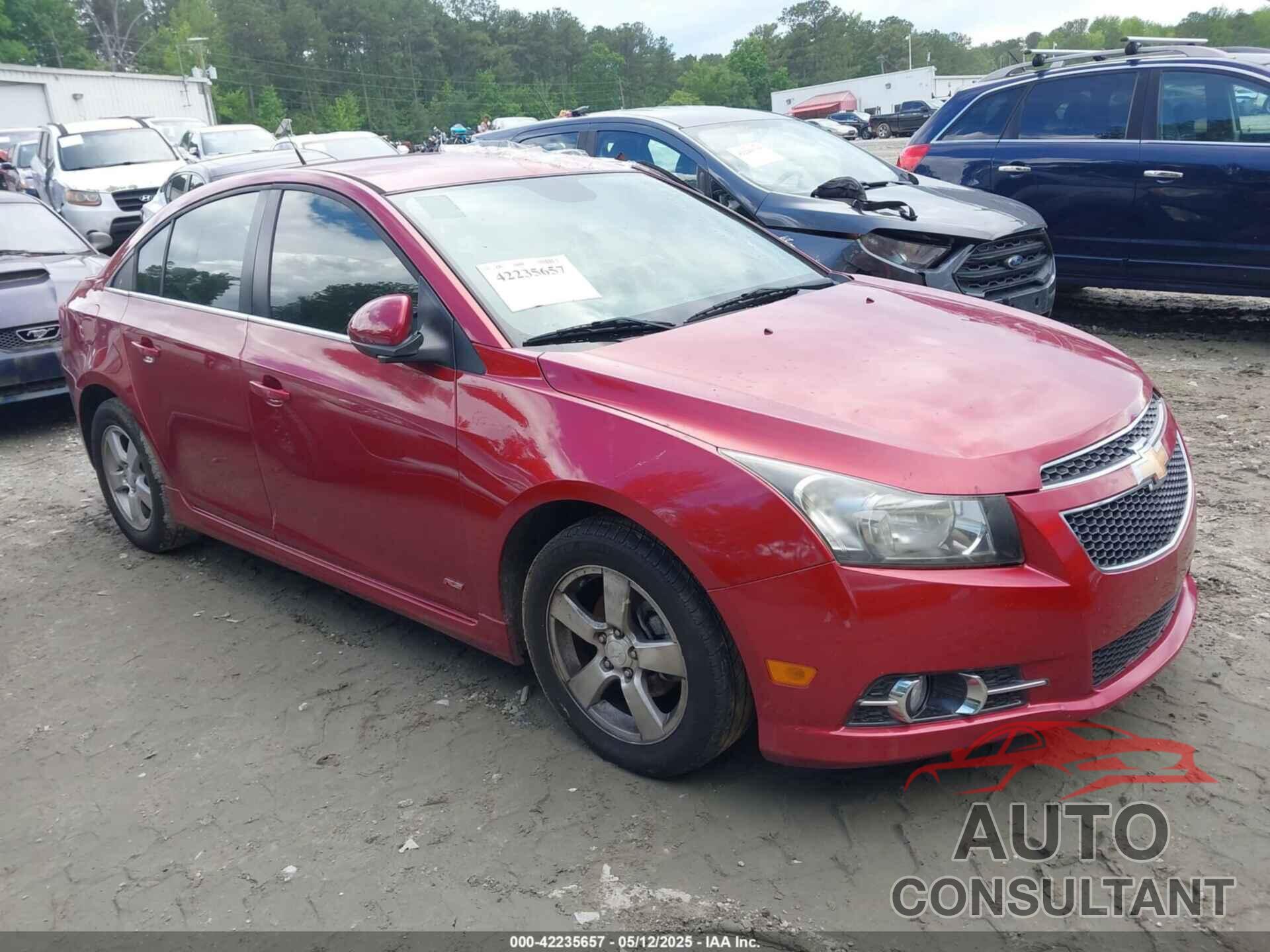 CHEVROLET CRUZE 2012 - 1G1PF5SC6C7375008