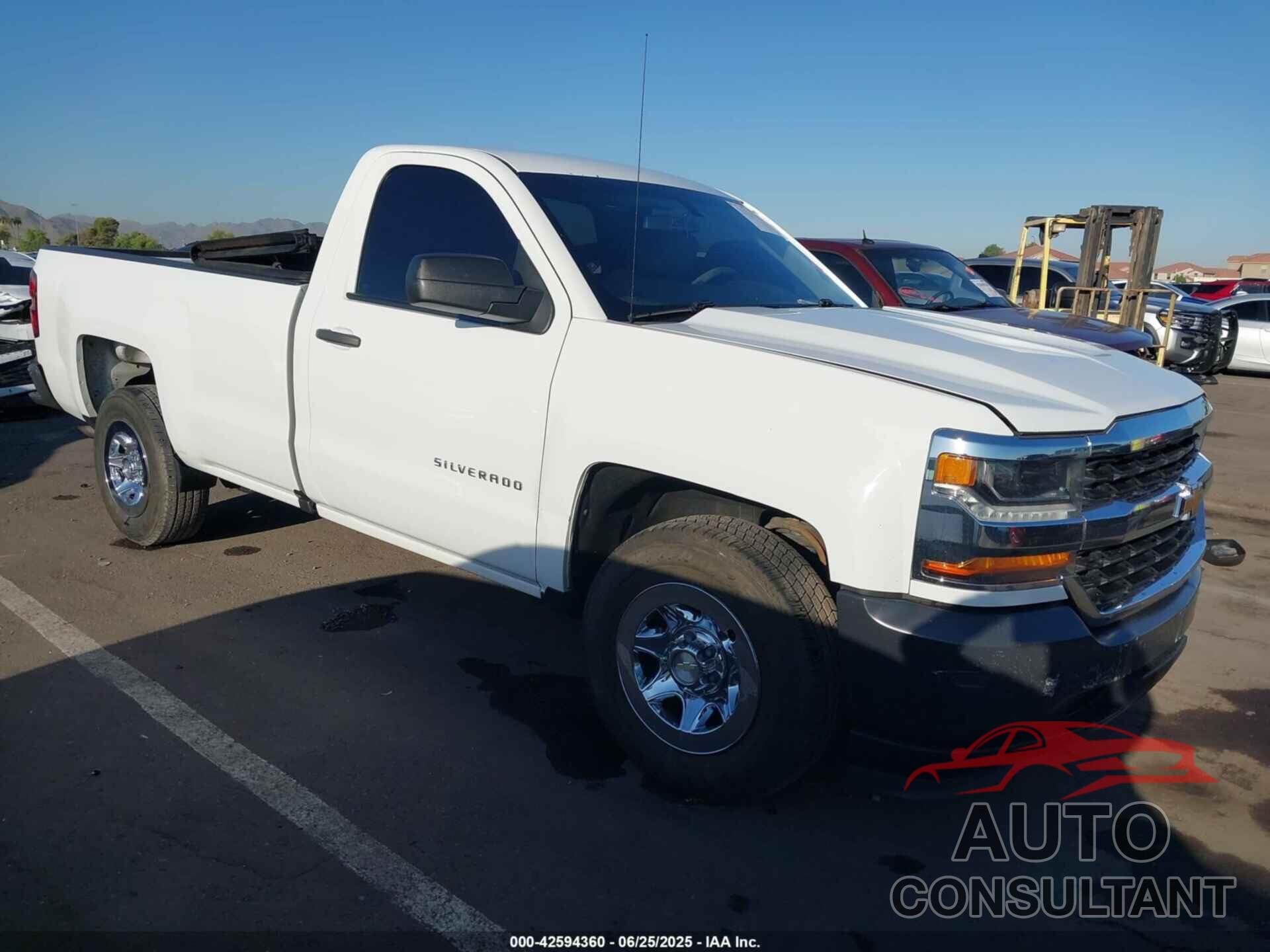 CHEVROLET SILVERADO 2016 - 1GCNCNEC7GZ344993