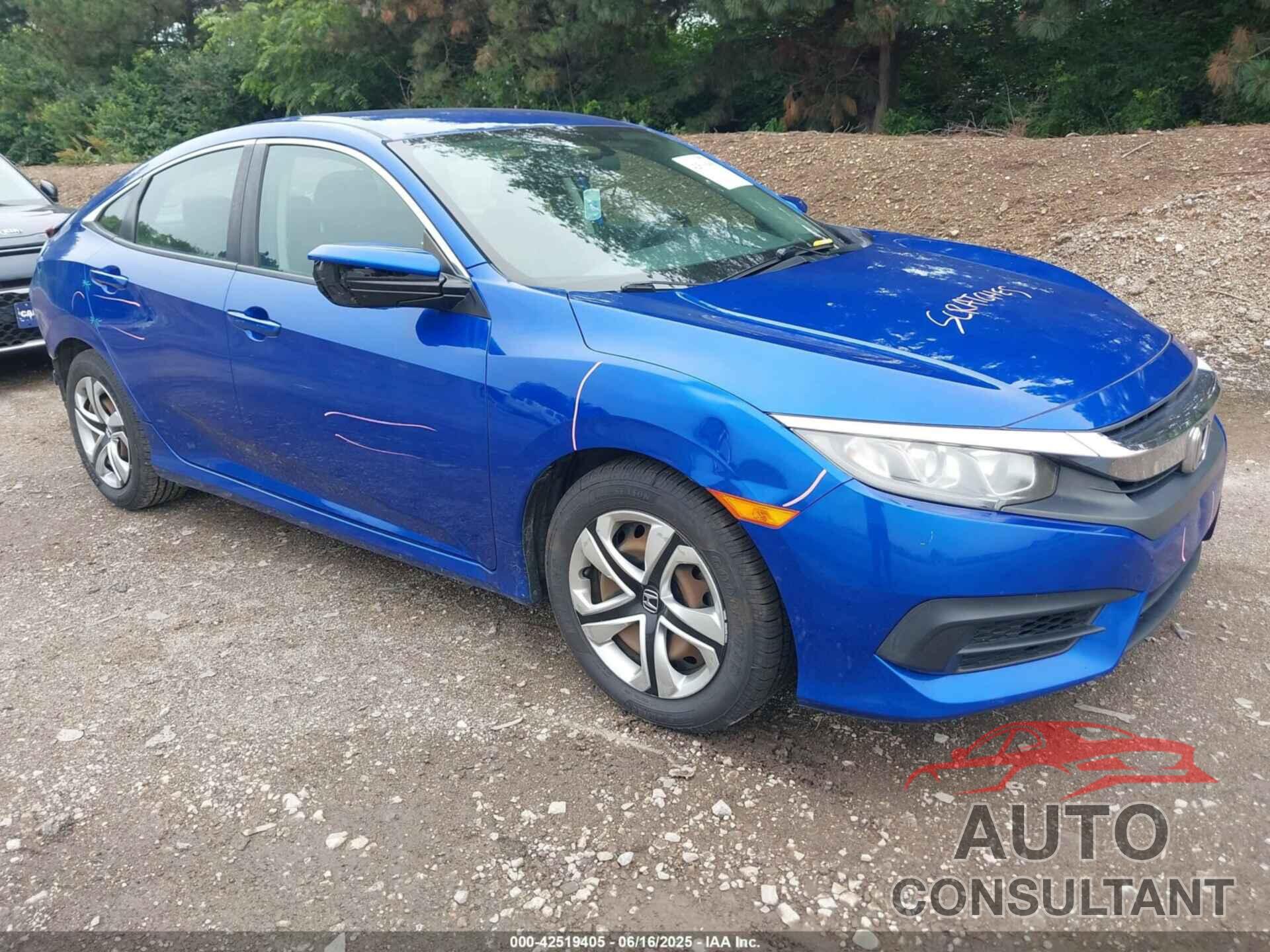 HONDA CIVIC 2017 - 19XFC2F55HE026919