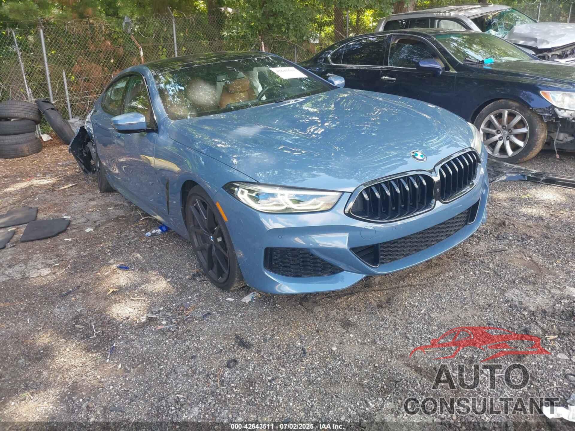 BMW 840I GRAN COUPE 2021 - WBAGV2C06MCG05197