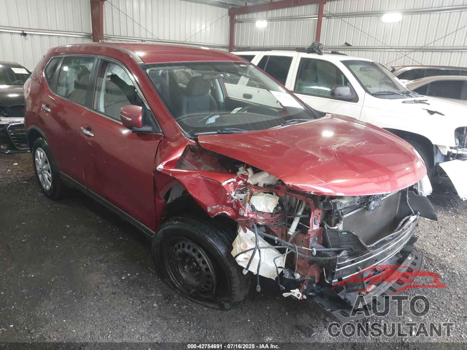 NISSAN ROGUE 2015 - KNMAT2MT7FP530249