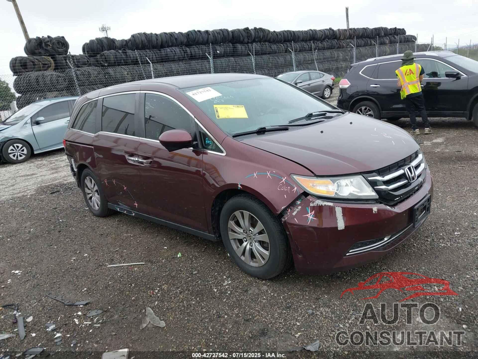 HONDA ODYSSEY 2014 - 5FNRL5H46EB043592
