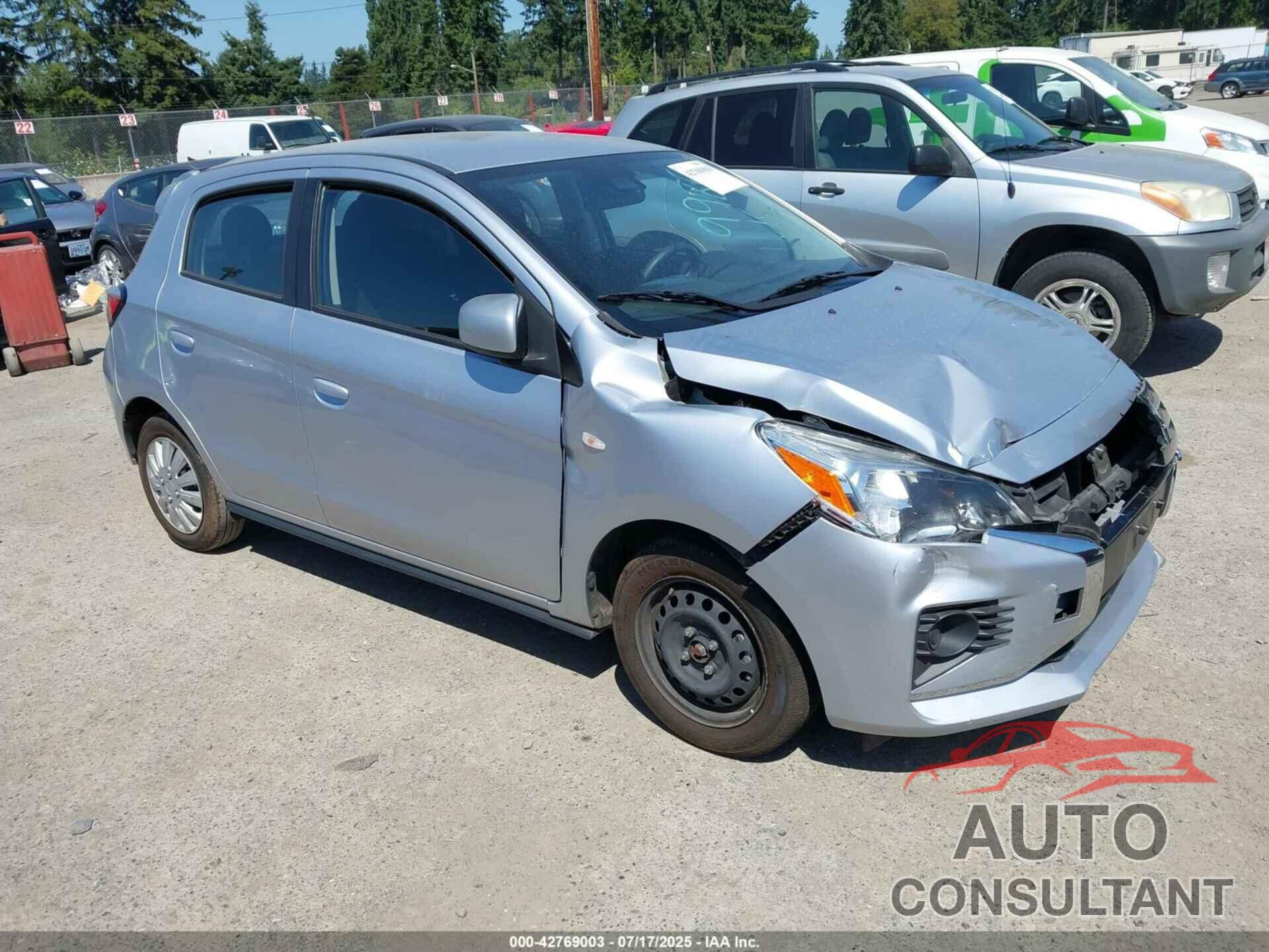 MITSUBISHI MIRAGE 2022 - ML32AUHJ4NH007989