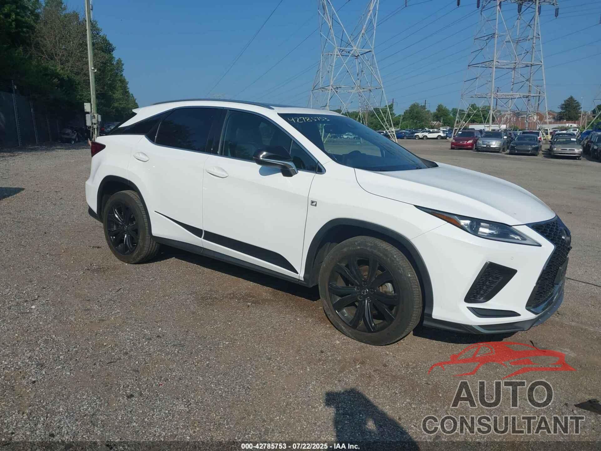 LEXUS RX 350 2021 - 2T2SZMDA7MC280256