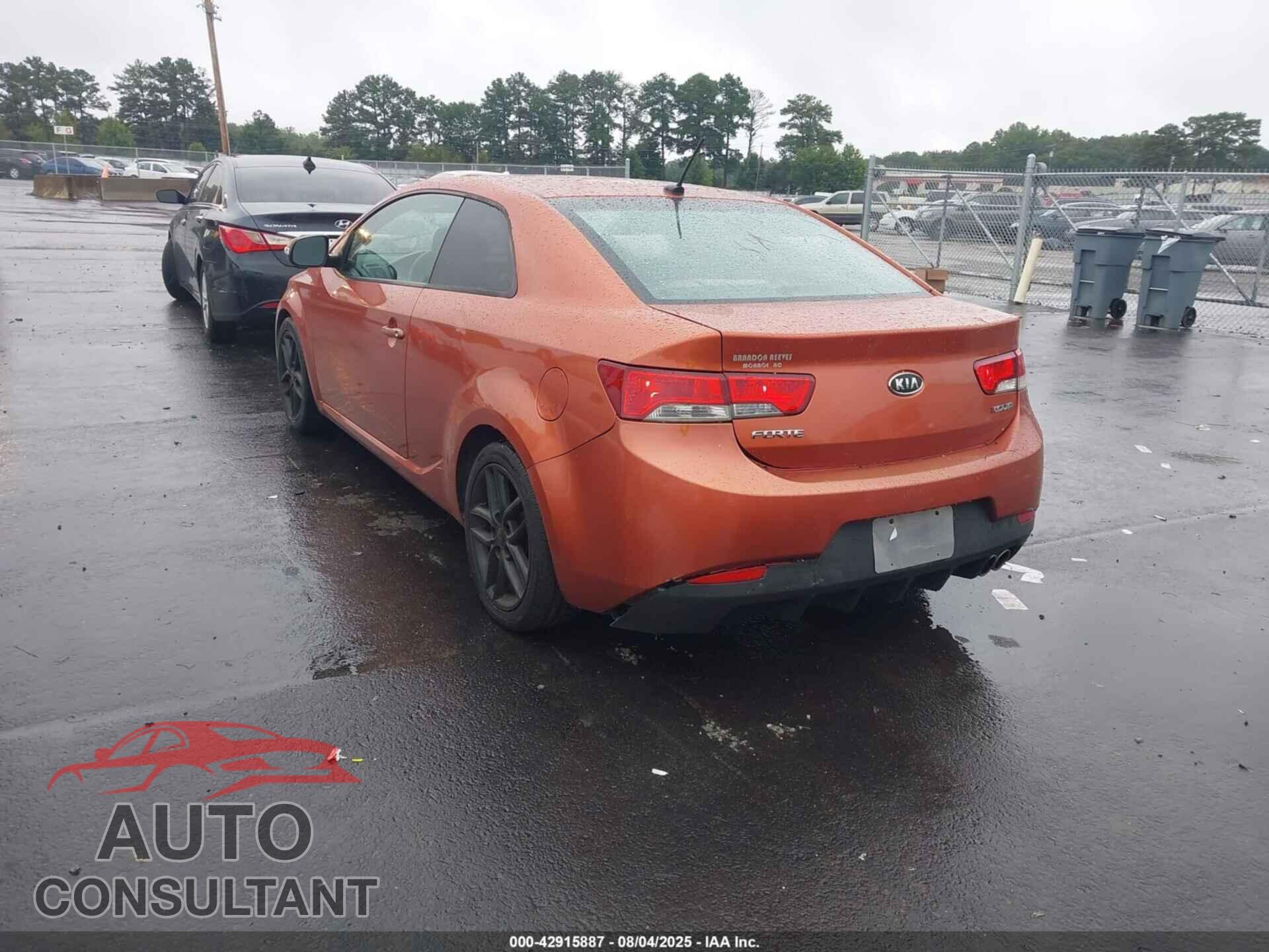 KIA FORTE KOUP 2010 - KNAFW6A33A5303473