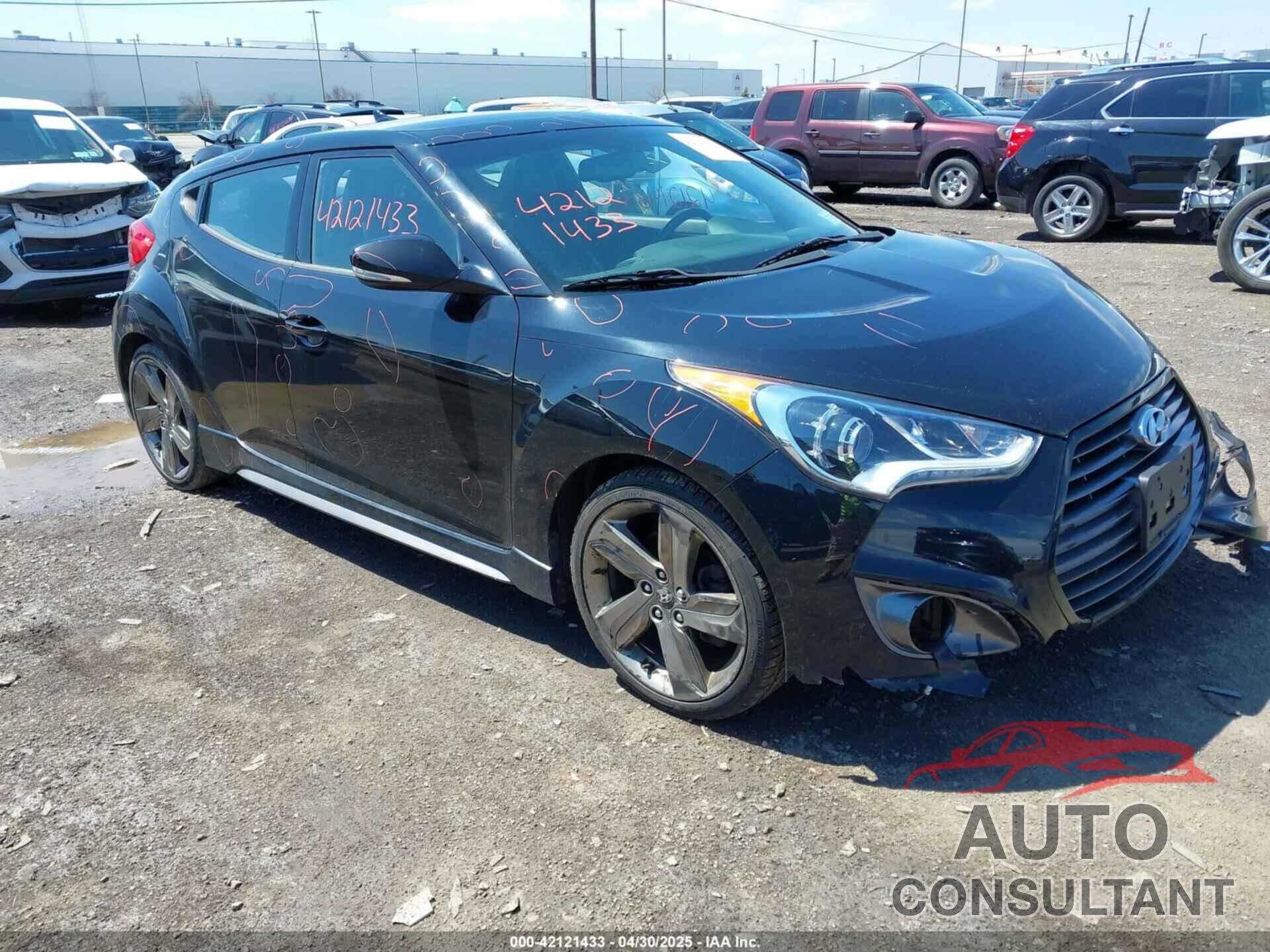HYUNDAI VELOSTER 2015 - KMHTC6AE5FU240028