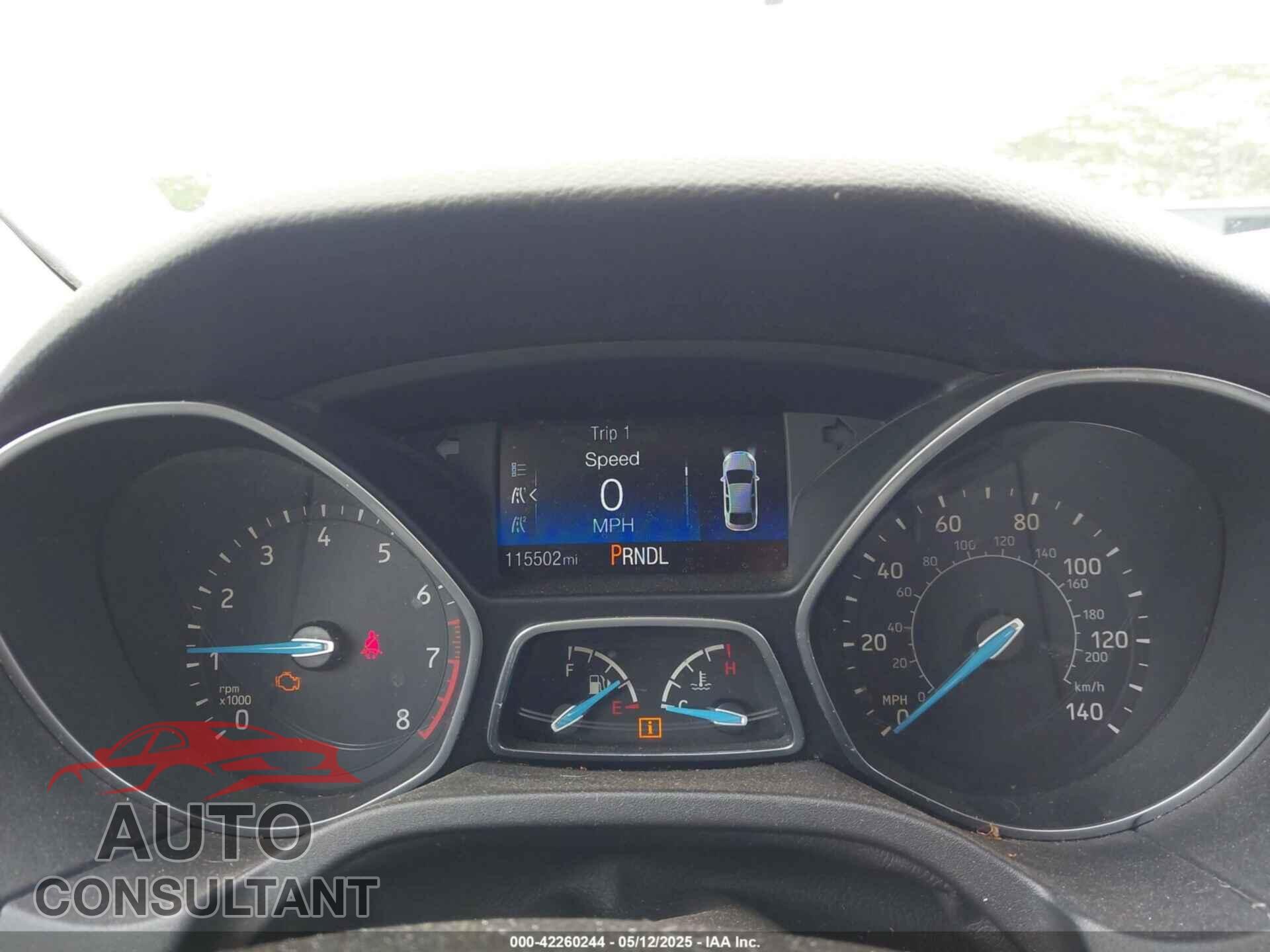 FORD FOCUS 2016 - 1FADP3E27GL298683