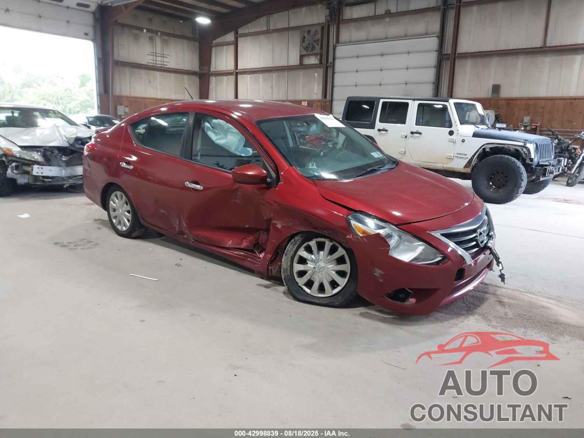 NISSAN VERSA 2016 - 3N1CN7AP9GL879310