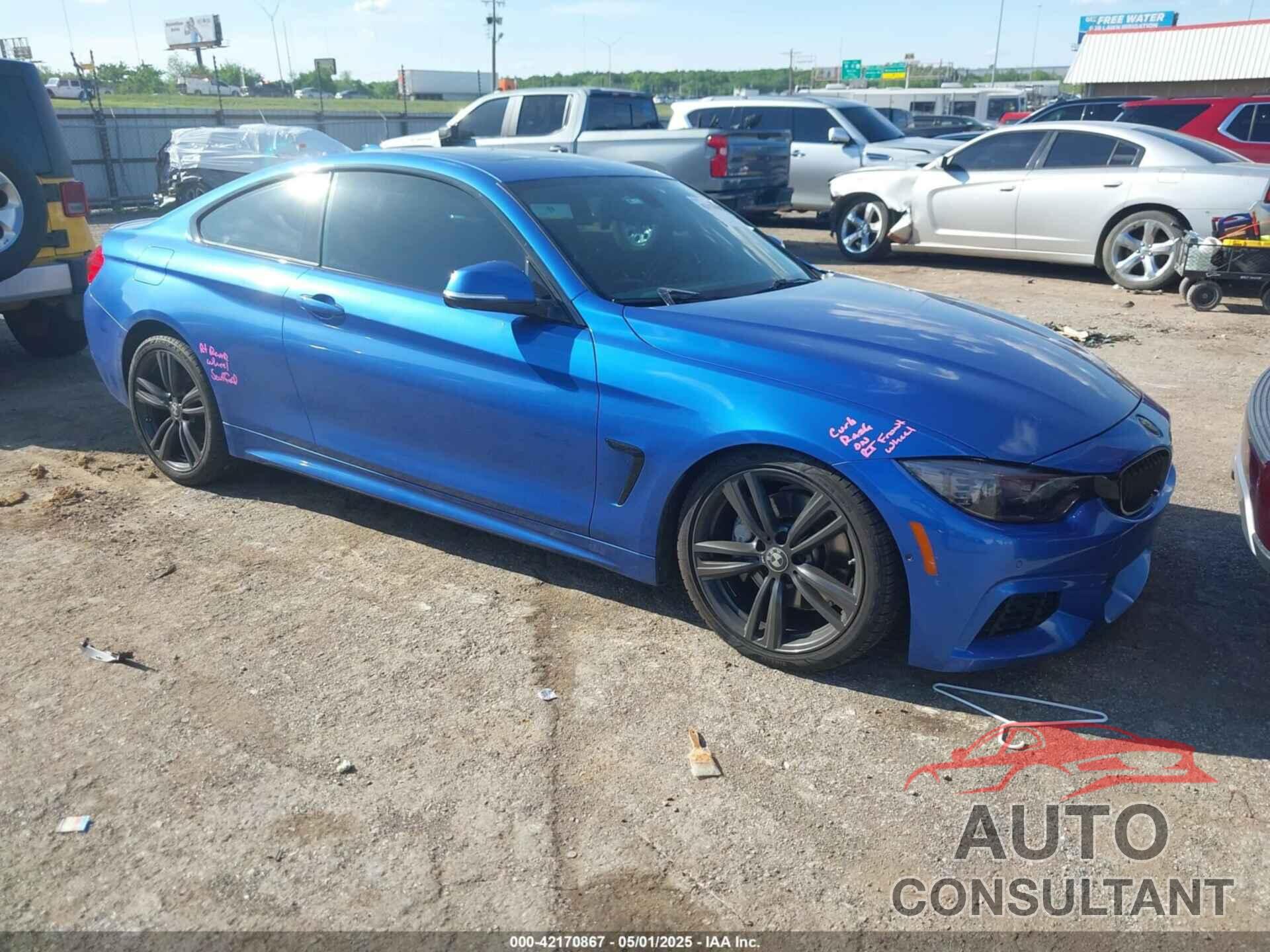 BMW 435I 2015 - WBA3R1C56FK193622