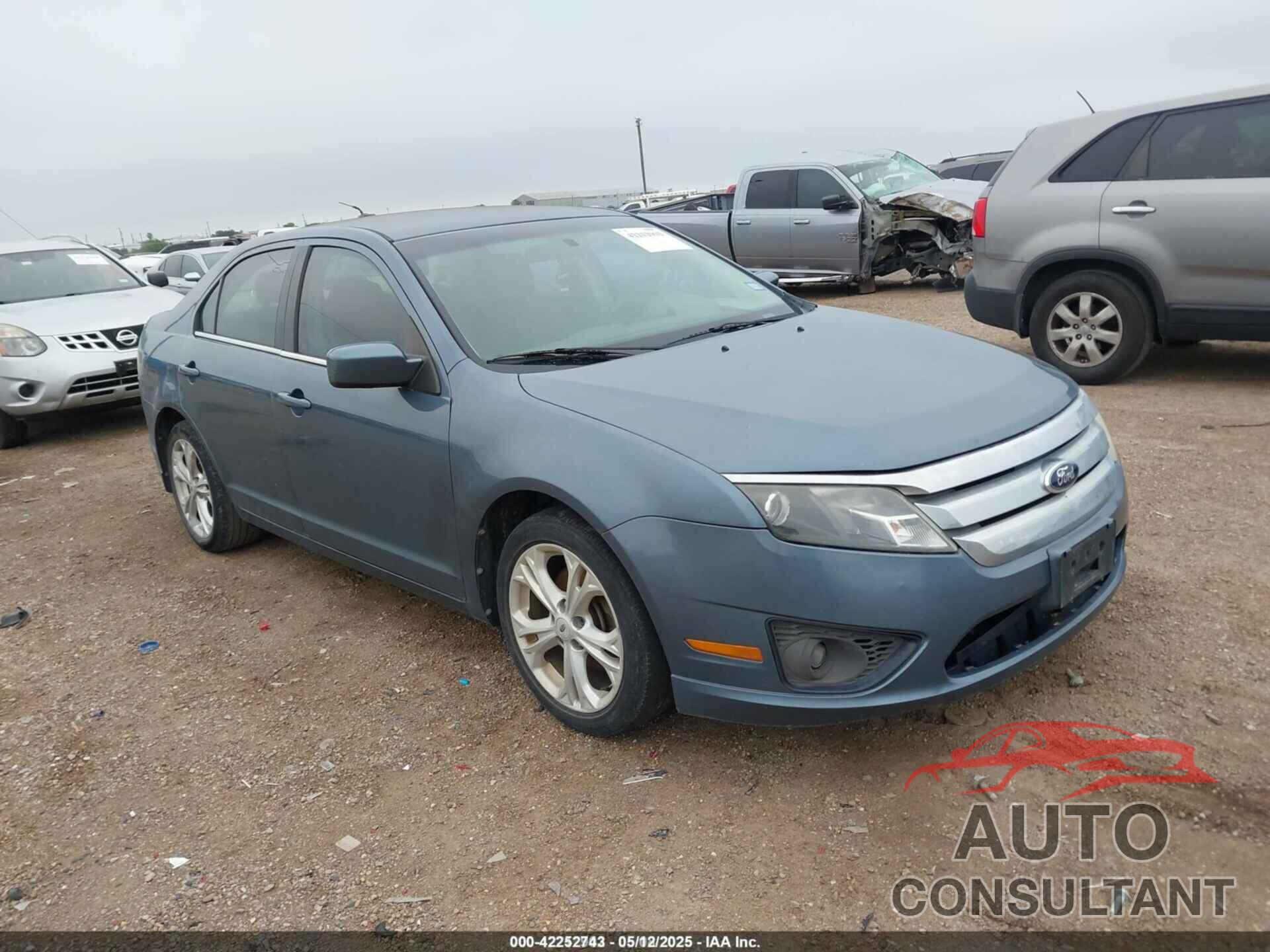 FORD FUSION 2012 - 3FAHP0HA9CR310041