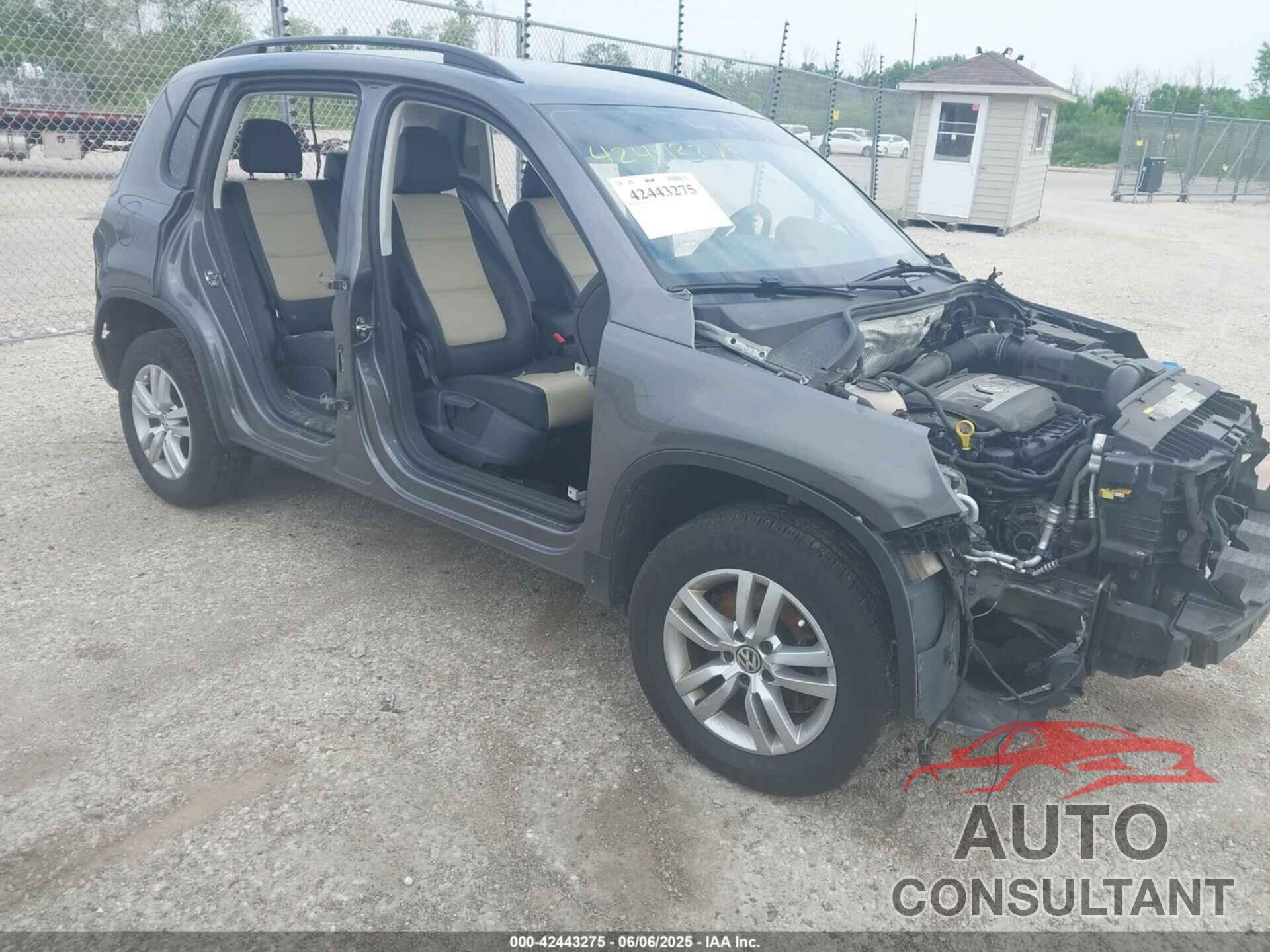 VOLKSWAGEN TIGUAN 2016 - WVGBV7AX4GW600117