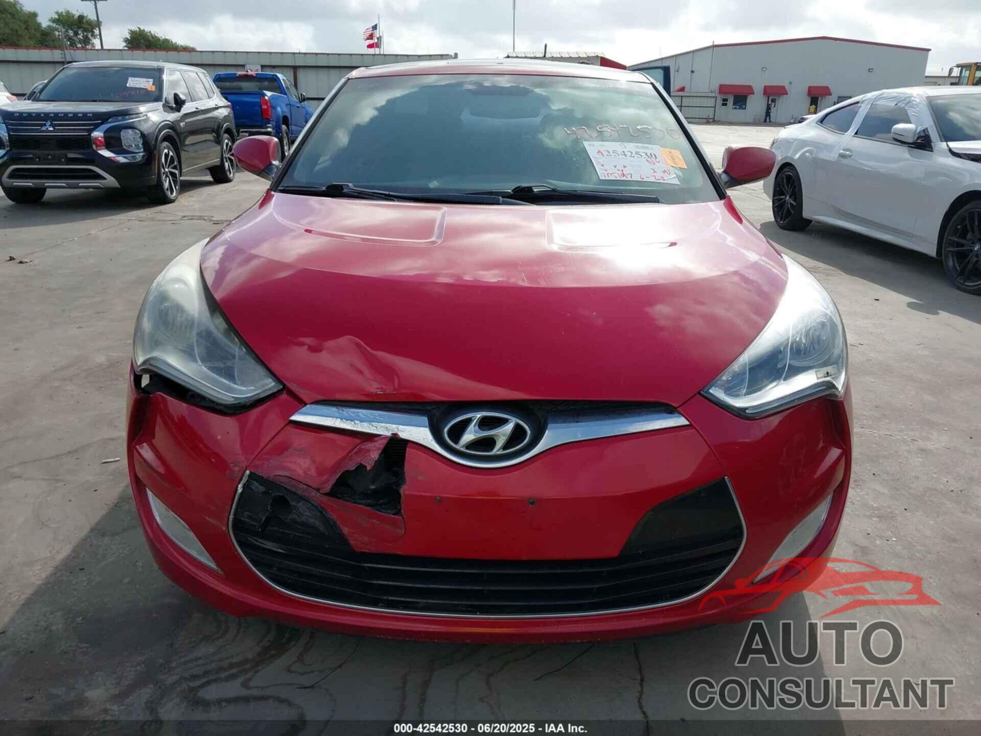 HYUNDAI VELOSTER 2016 - KMHTC6AD2GU257927