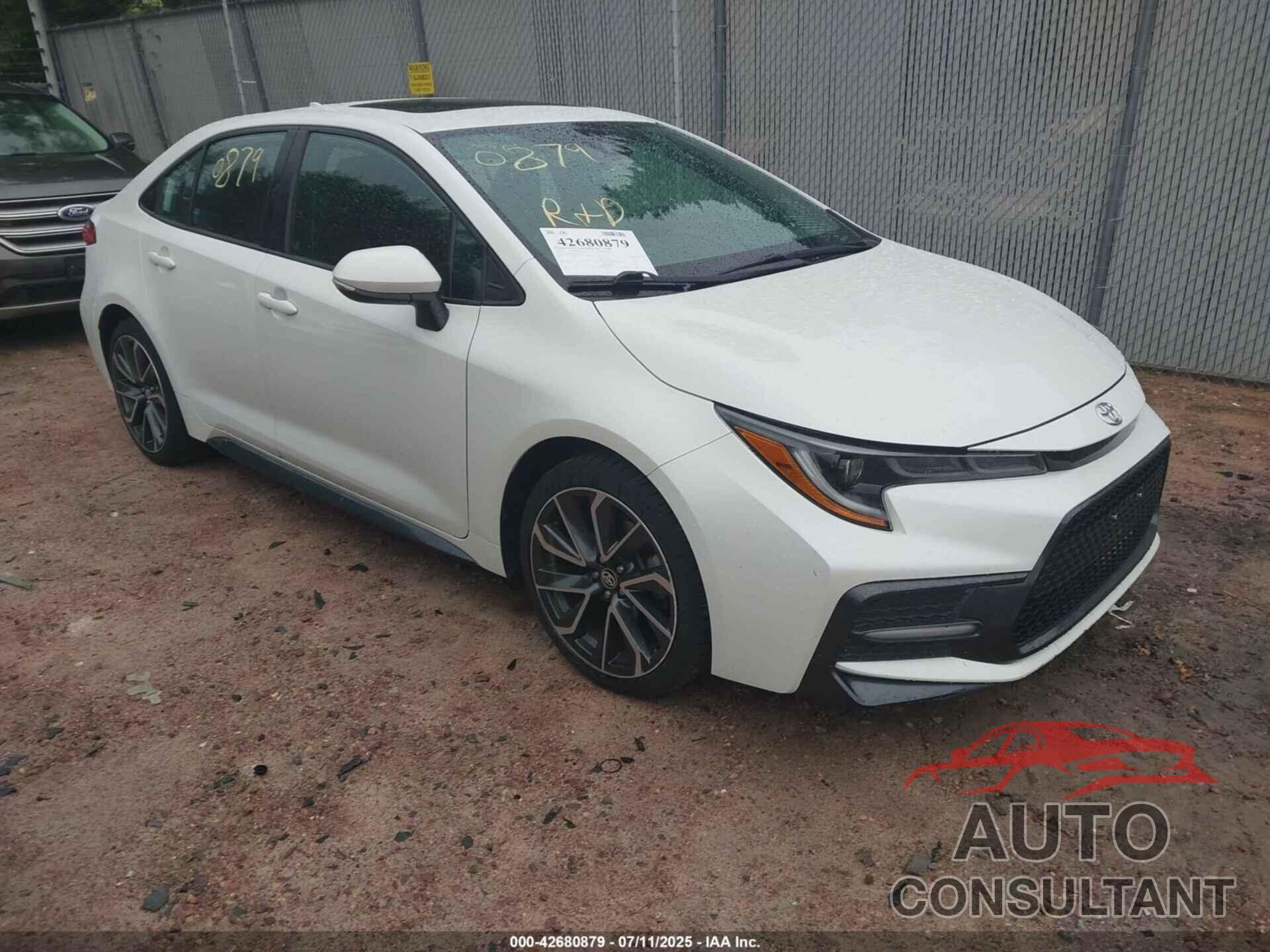 TOYOTA COROLLA 2020 - 5YFP4RCE1LP012201