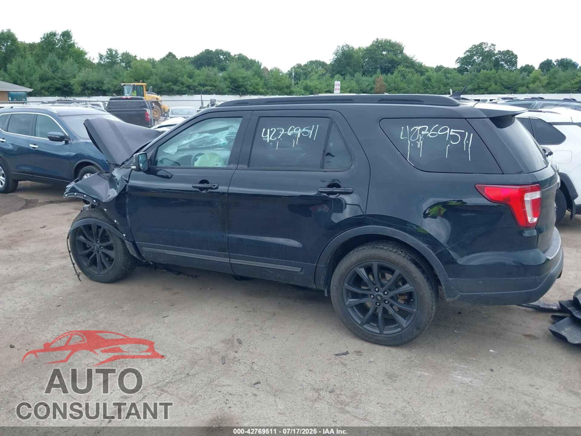 FORD EXPLORER 2018 - 1FM5K8D85JGB49183
