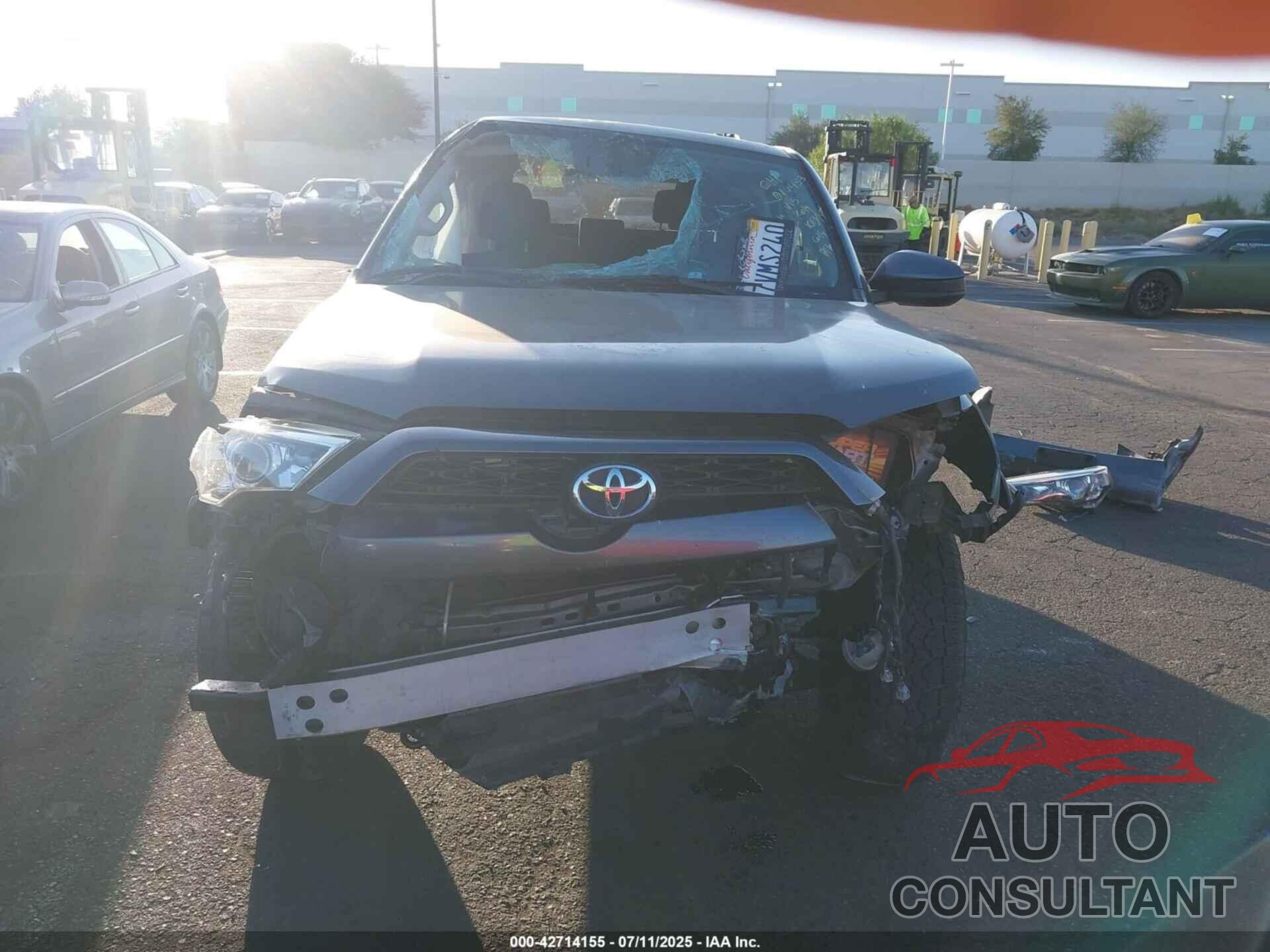 TOYOTA 4RUNNER 2016 - JTEBU5JR1G5389604