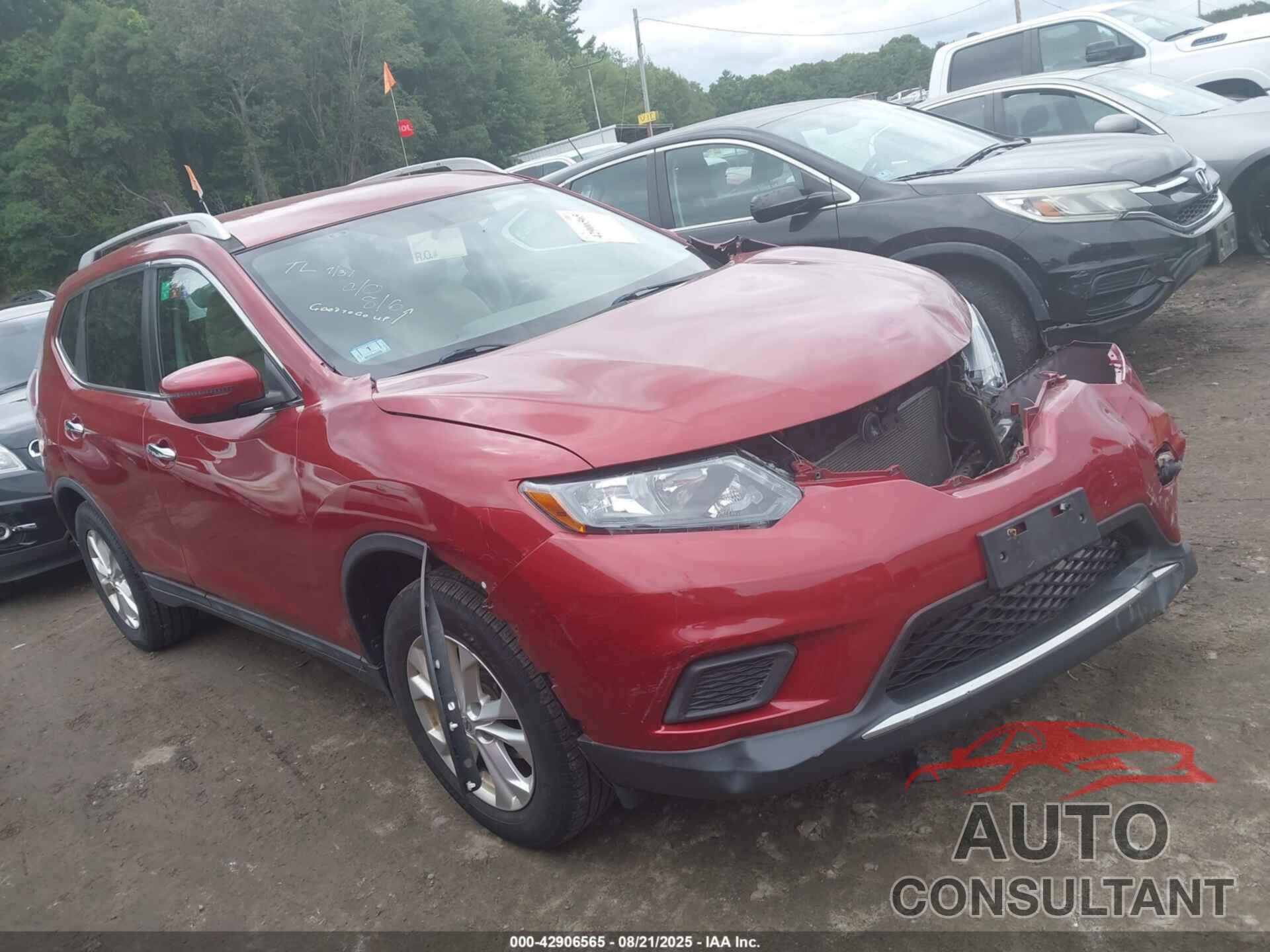 NISSAN ROGUE 2016 - 5N1AT2MV8GC912666