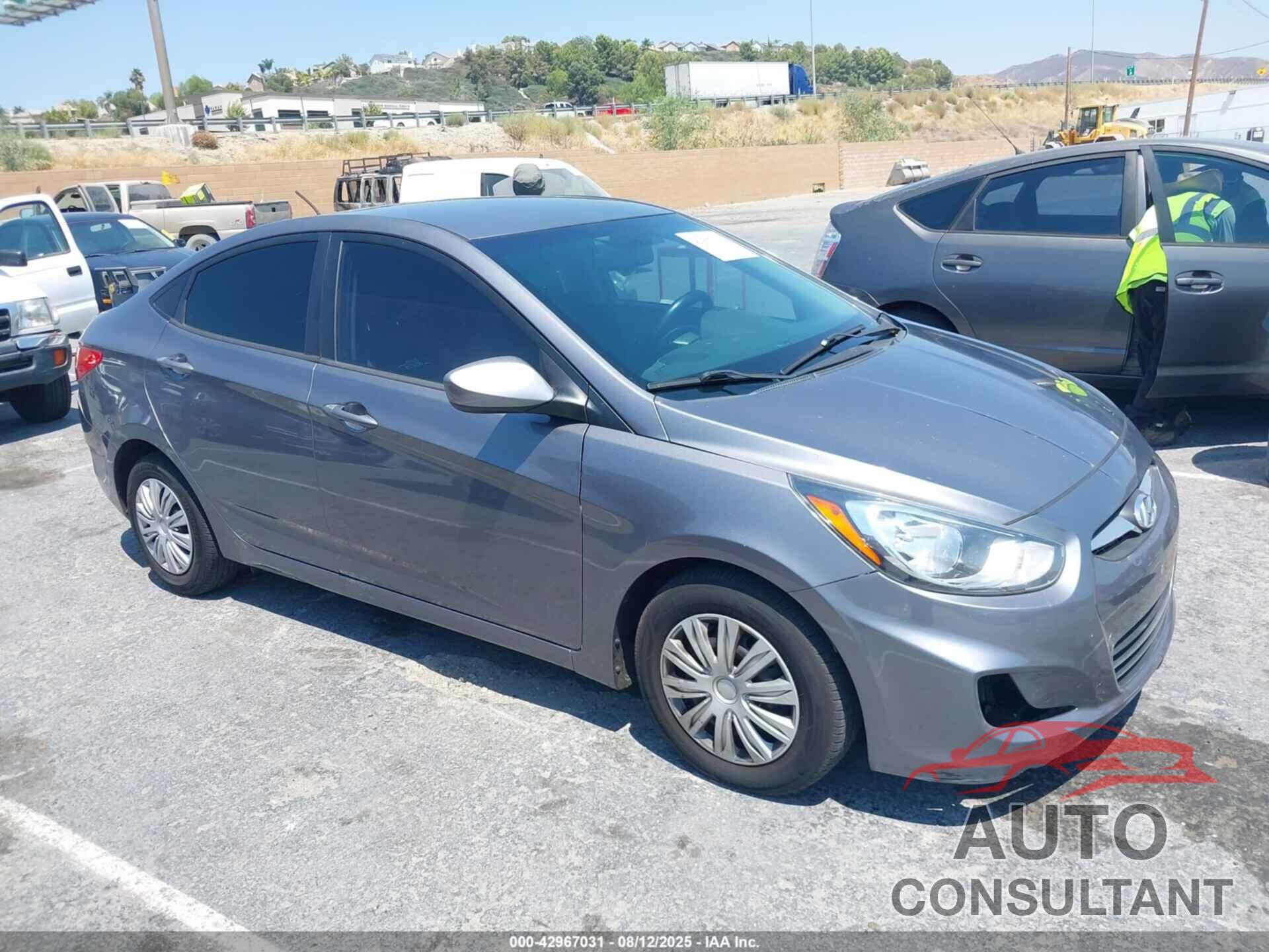 HYUNDAI ACCENT 2013 - KMHCT4AE0DU537659
