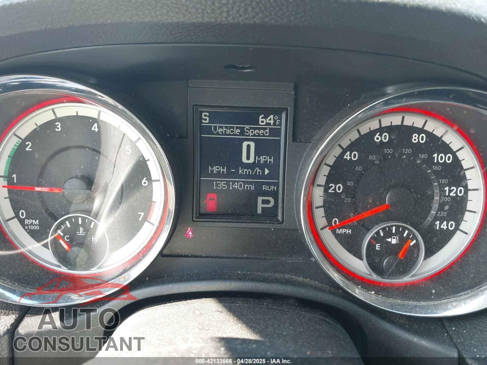 DODGE DURANGO 2012 - 1C4RDJDG7CC309153