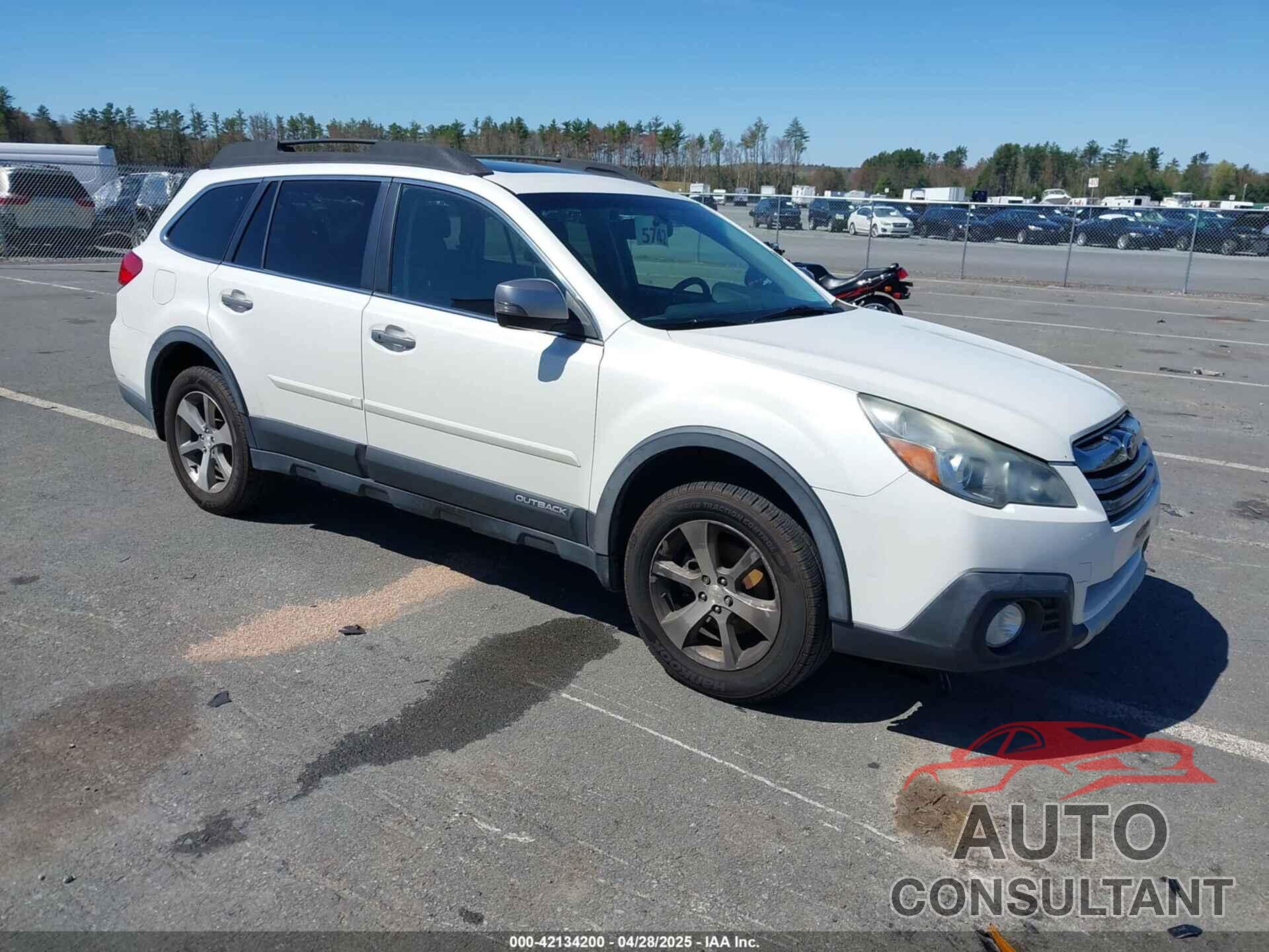 SUBARU OUTBACK 2014 - 4S4BRBPC9E3255693