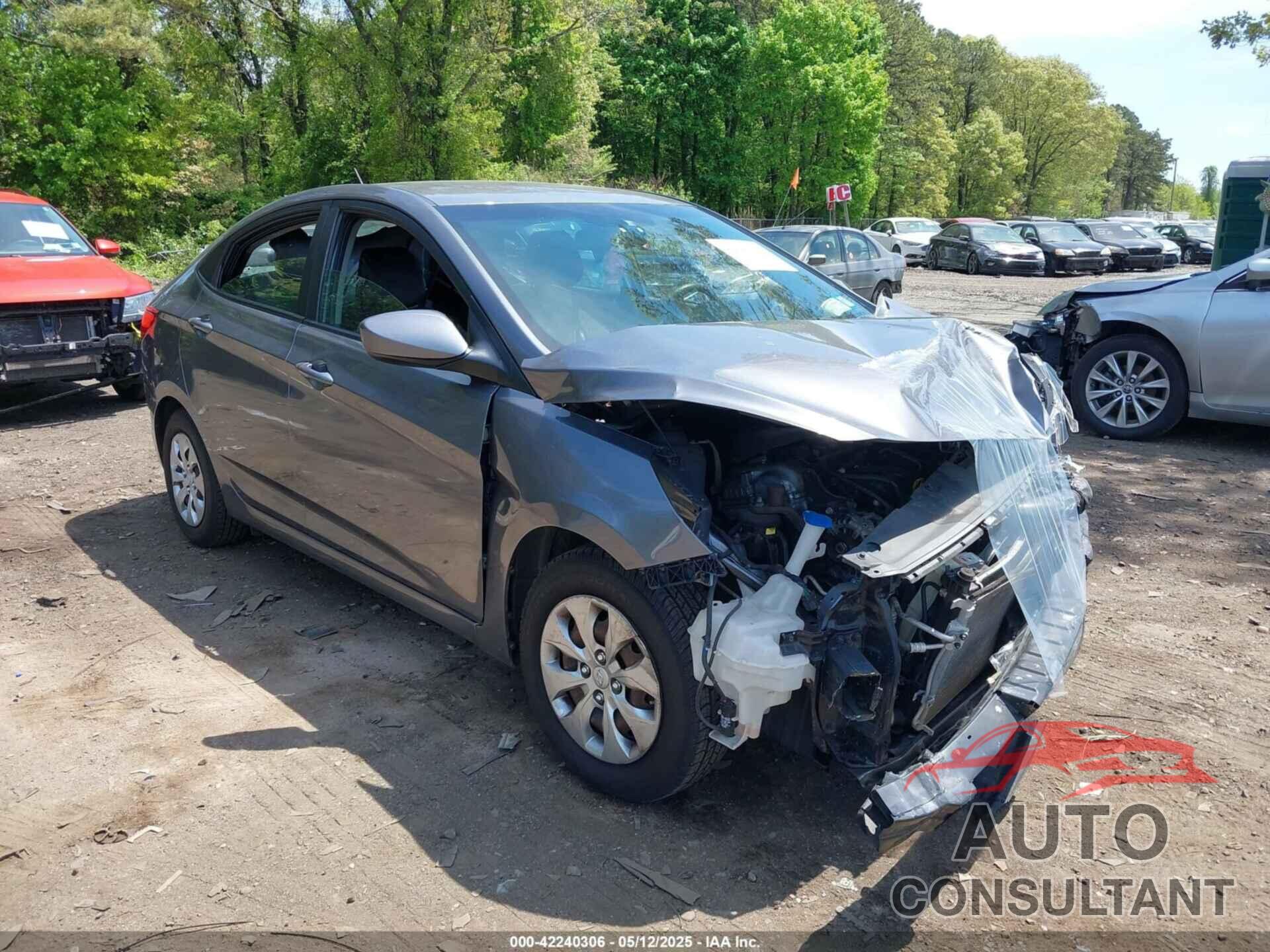 HYUNDAI ACCENT 2017 - KMHCT4AE9HU286727