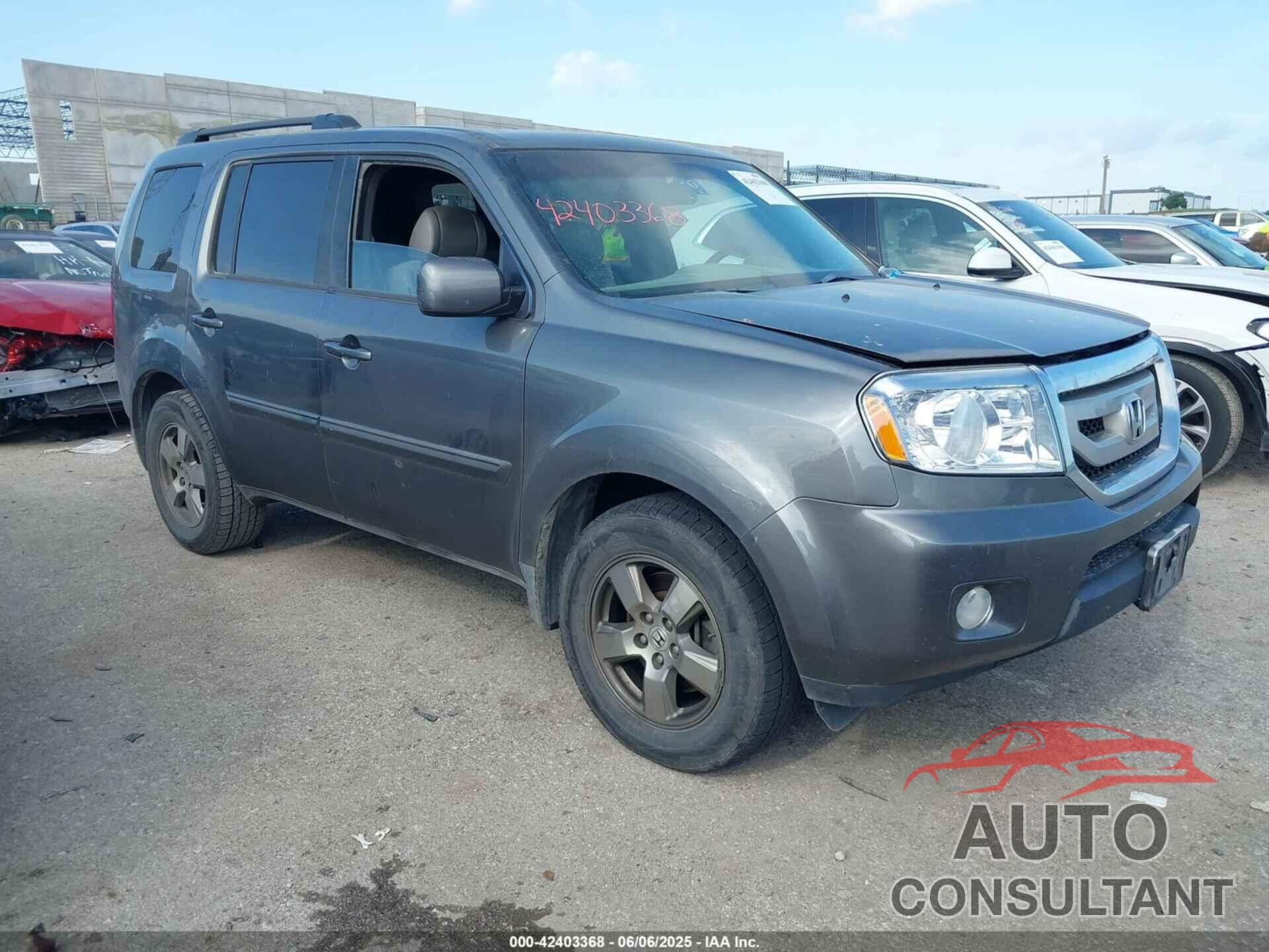HONDA PILOT 2011 - 5FNYF3H53BB022145