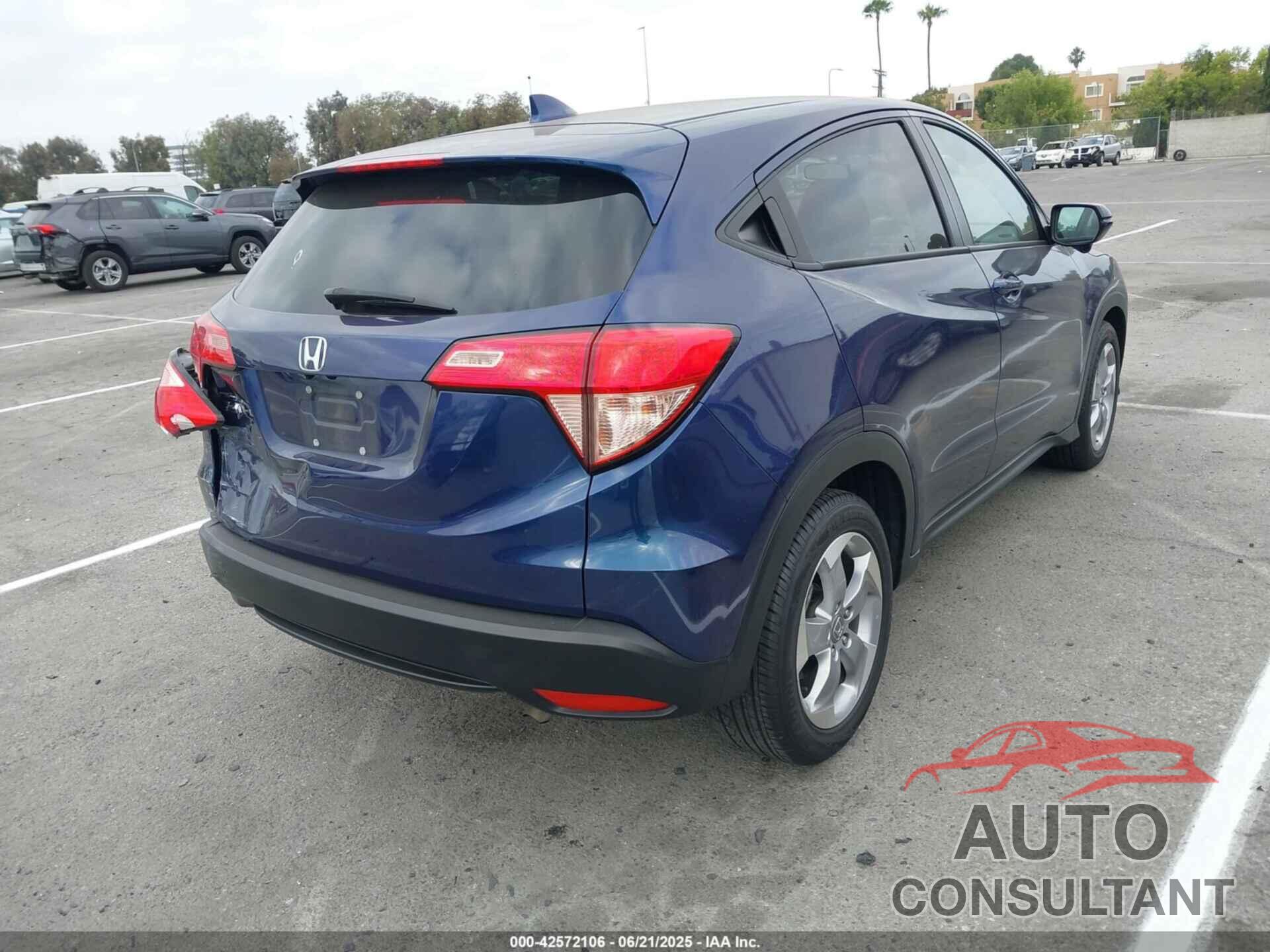 HONDA HR-V 2017 - 3CZRU5H54HG708942