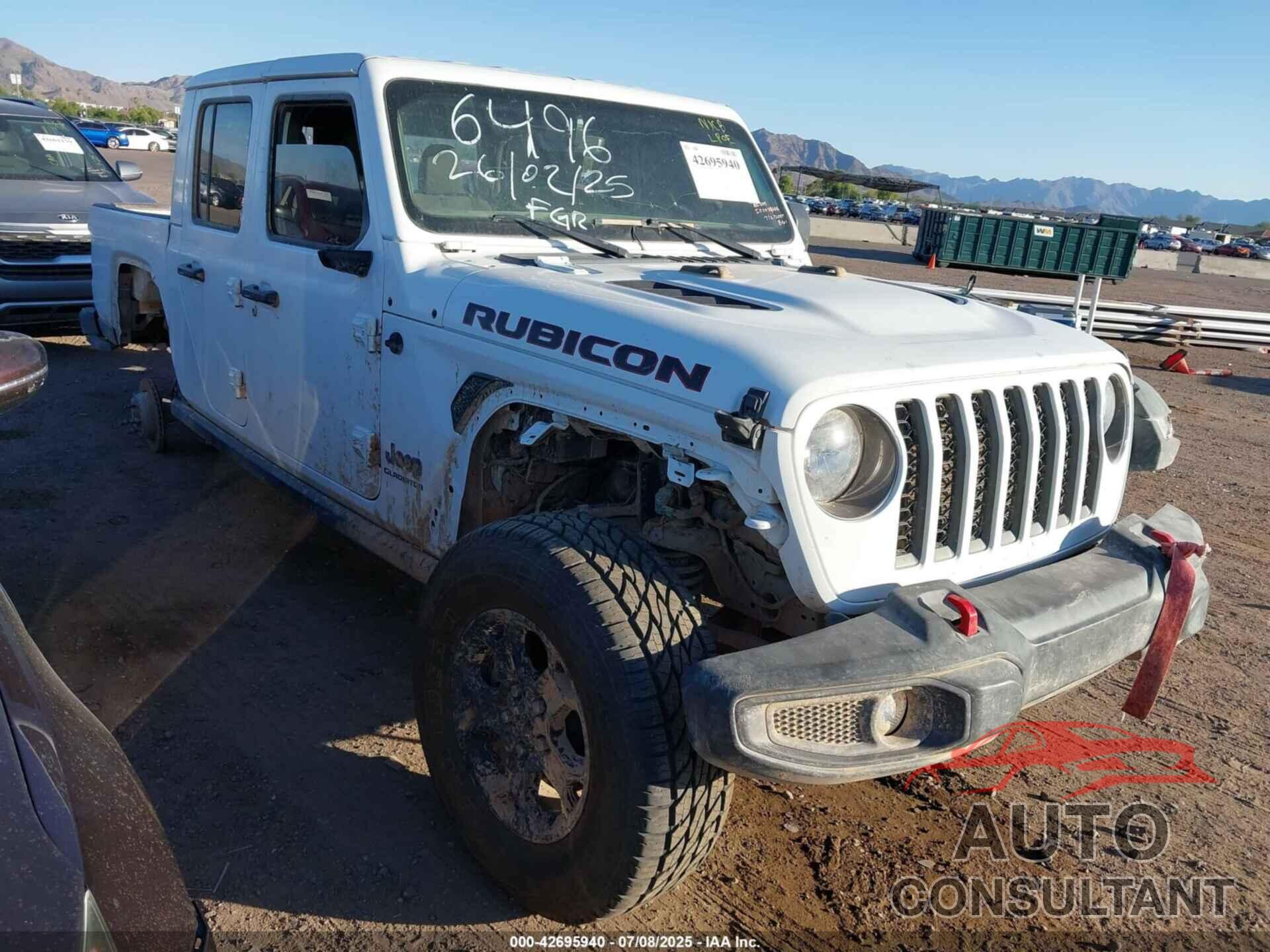JEEP GLADIATOR 2022 - 1C6JJTBG2NL113989