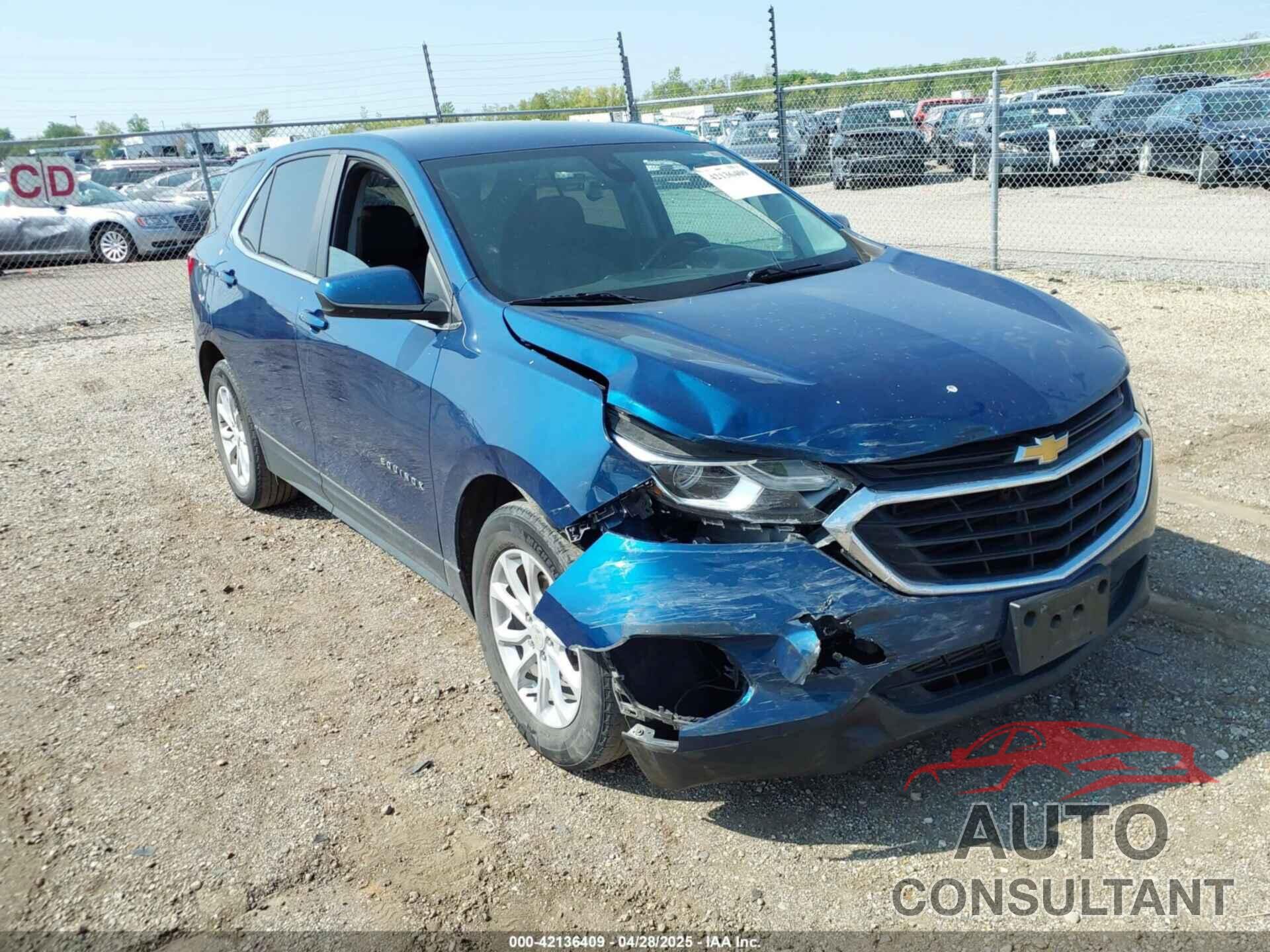 CHEVROLET EQUINOX 2021 - 3GNAXKEV8ML358494