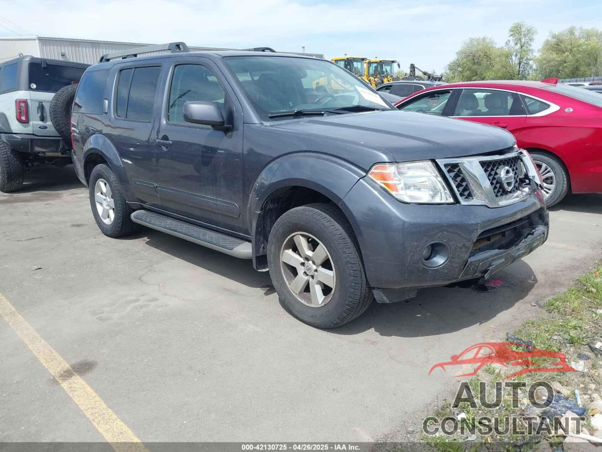 NISSAN PATHFINDER 2011 - 5N1AR1NB2BC622784