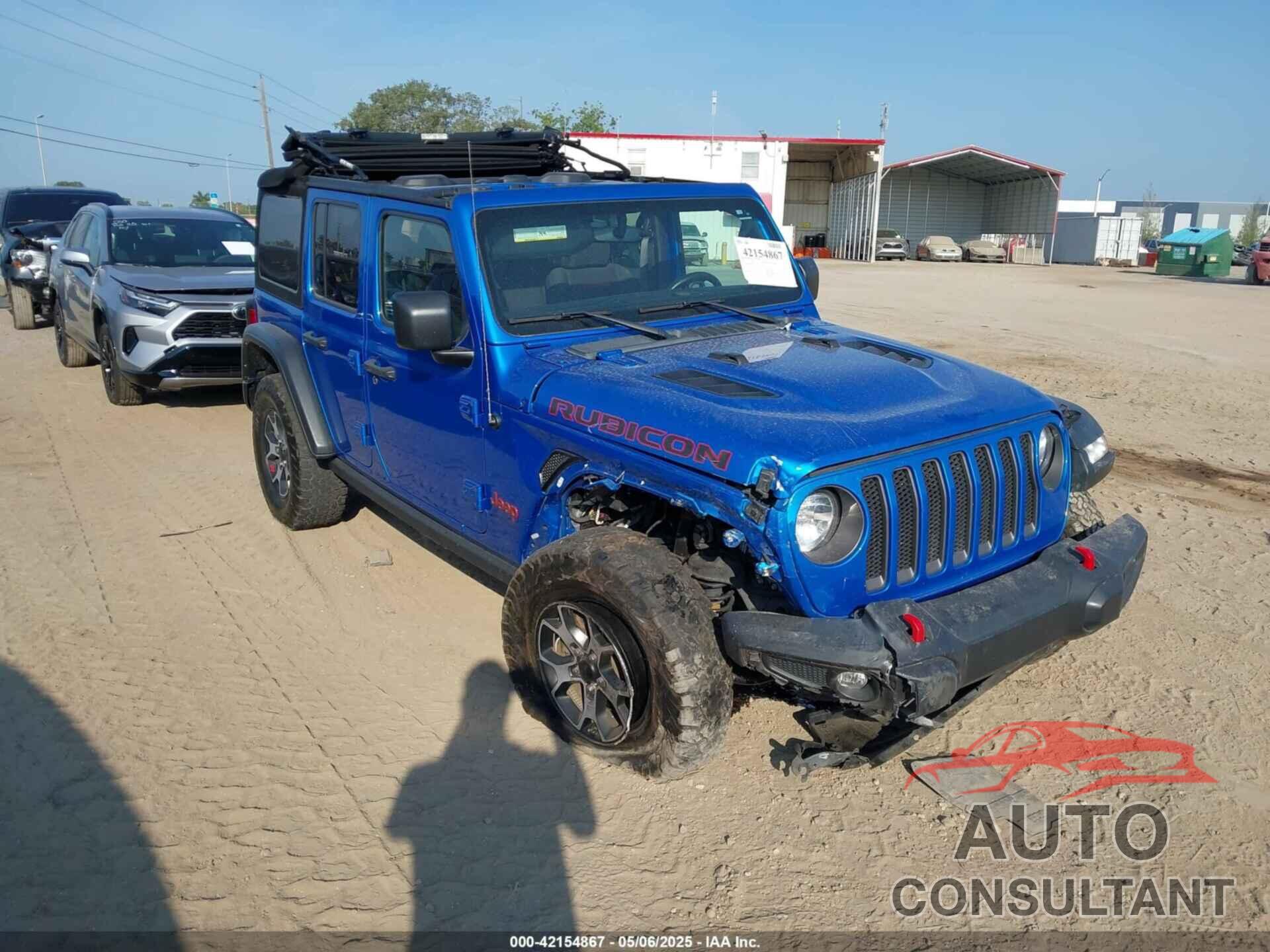JEEP WRANGLER UNLIMITED 2022 - 1C4HJXFNXNW270269