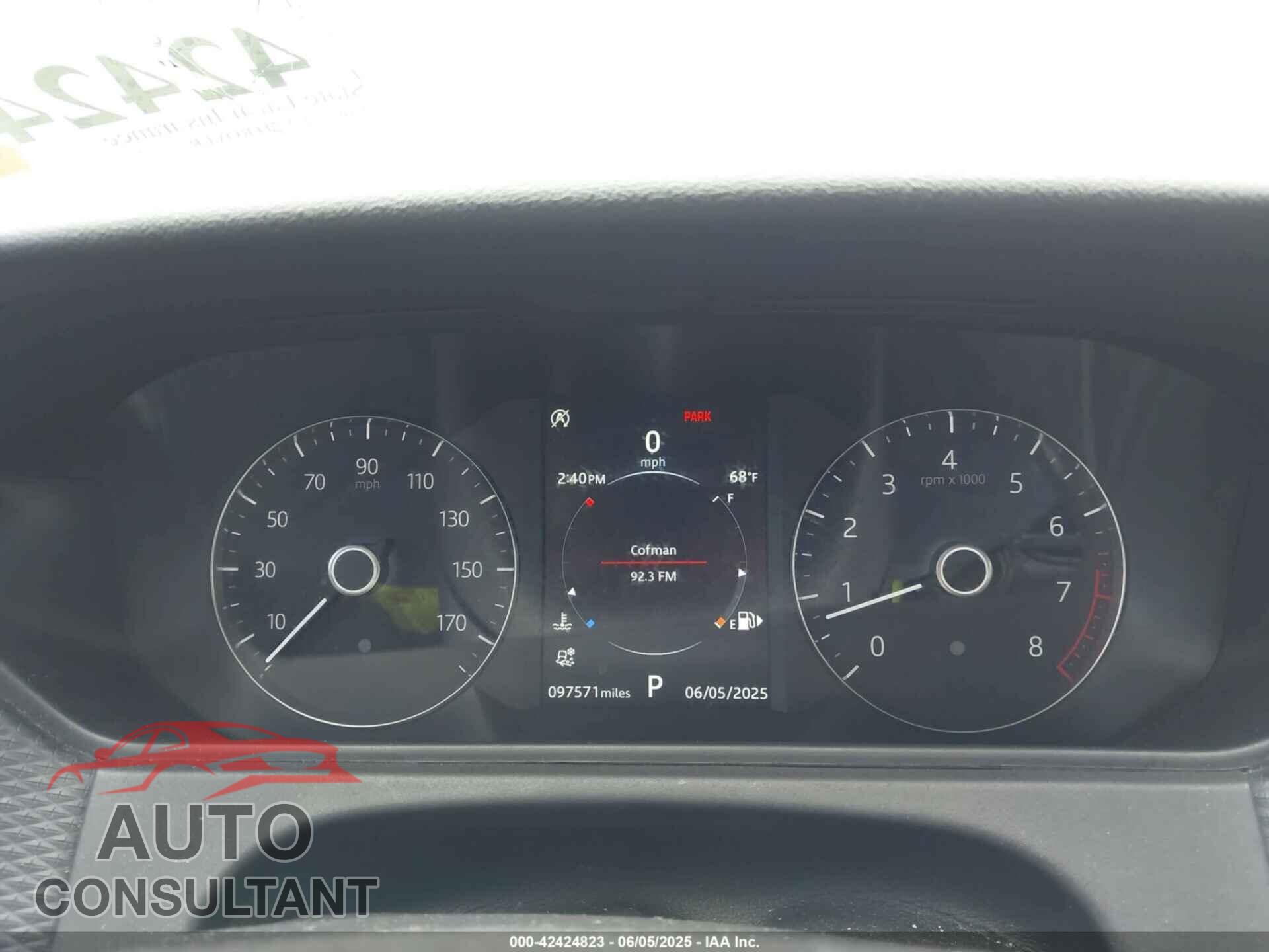 LAND ROVER RANGE ROVER VELAR 2018 - SALYB2RX2JA709929