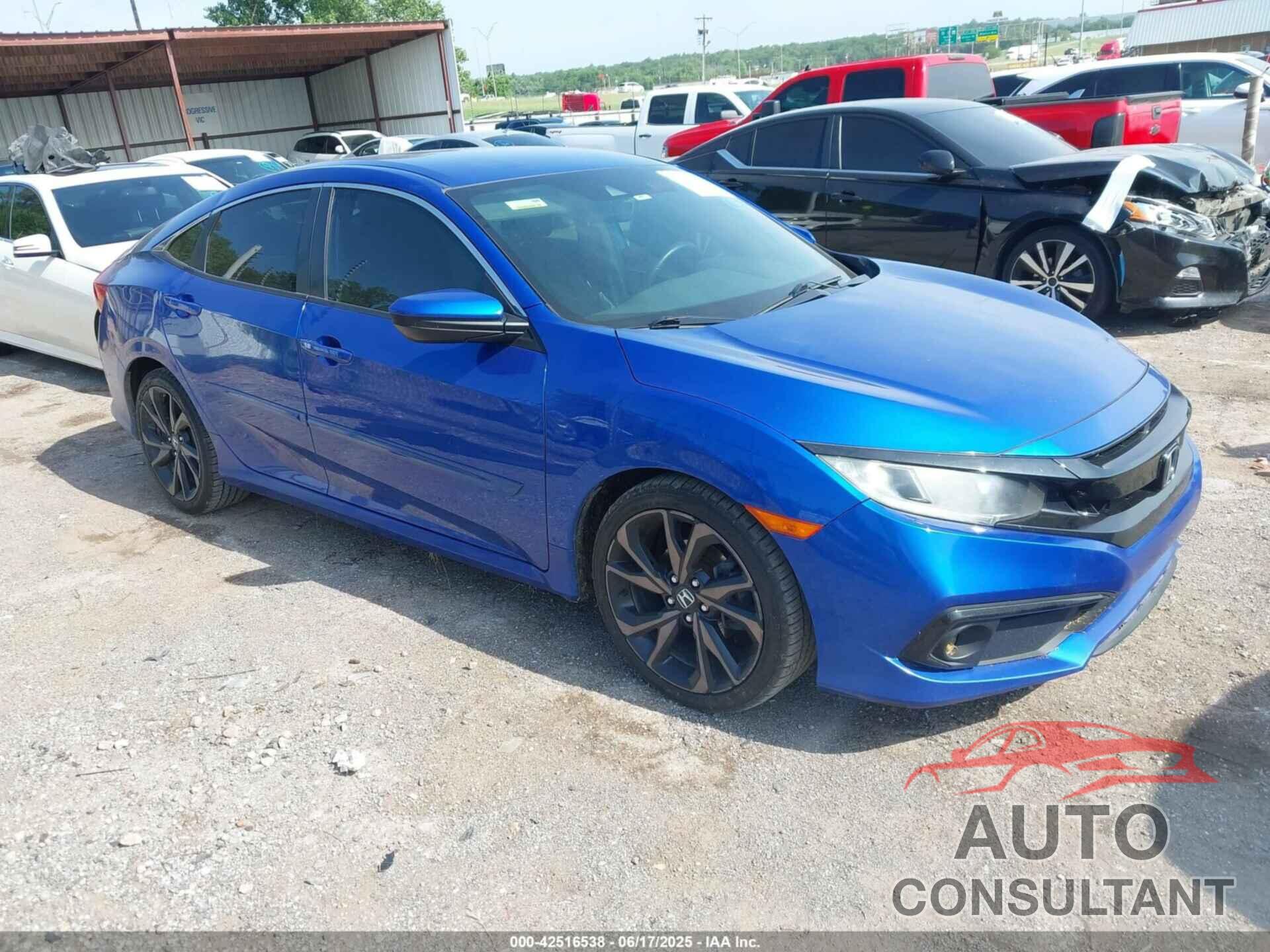 HONDA CIVIC 2020 - 19XFC2F81LE027746