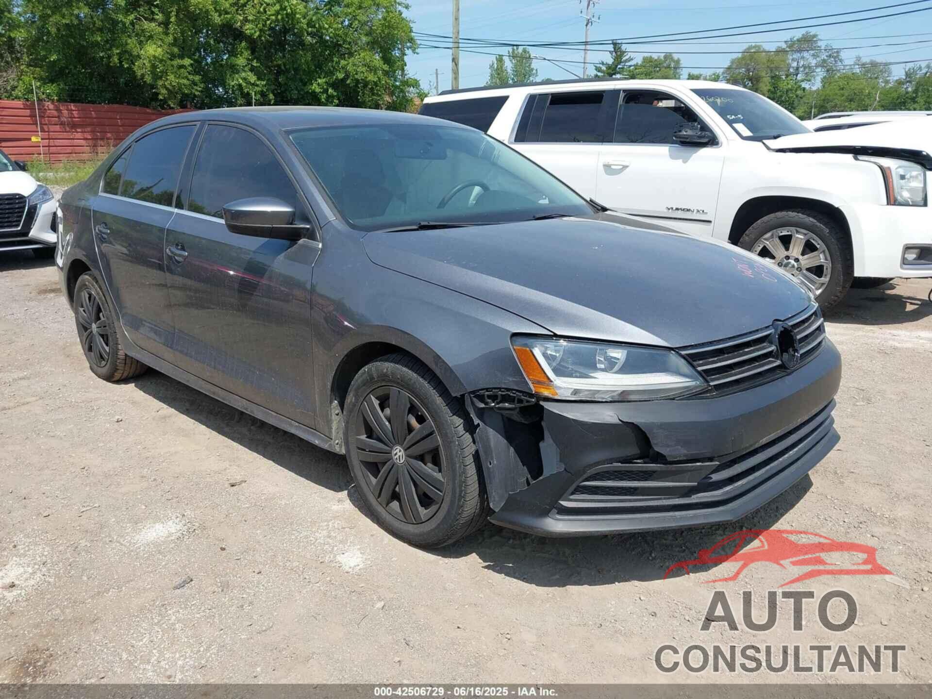 VOLKSWAGEN JETTA 2017 - 3VW2B7AJ5HM286369