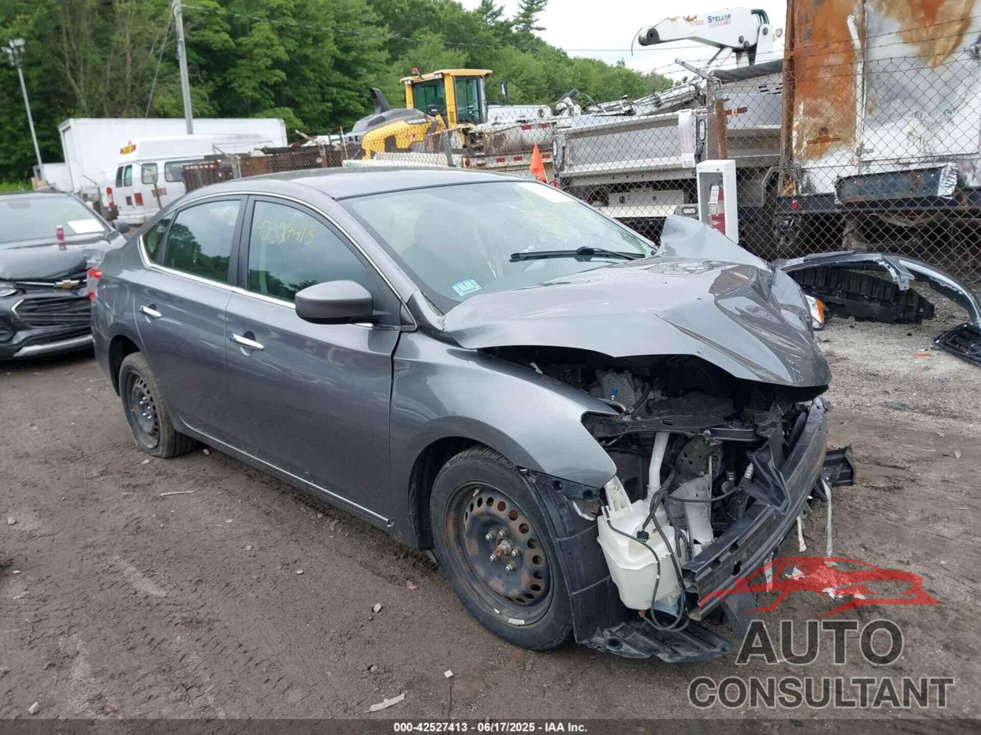 NISSAN SENTRA 2015 - 3N1AB7AP0FY219156