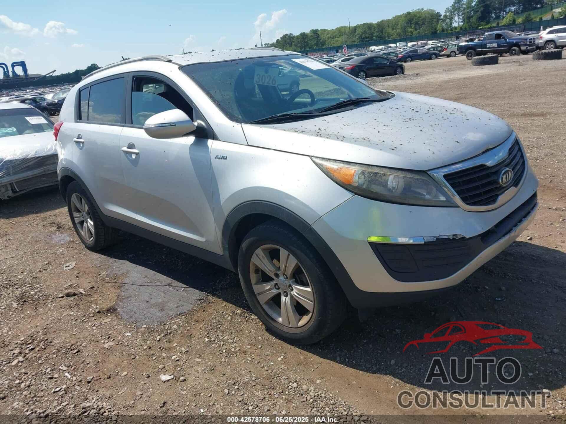 KIA SPORTAGE 2011 - KNDPBCA21B7026580