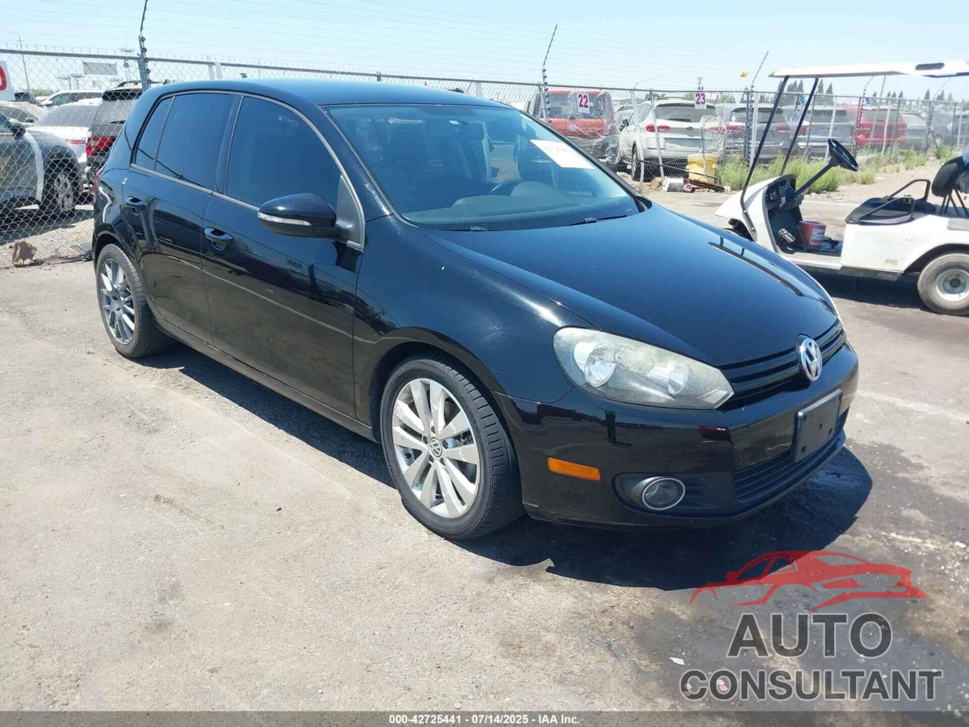 VOLKSWAGEN GOLF 2012 - WVWDM7AJ8CW291323