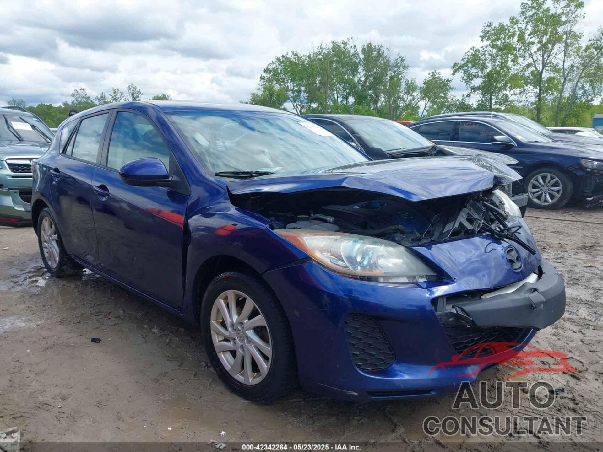 MAZDA MAZDA3 2012 - JM1BL1L73C1673944