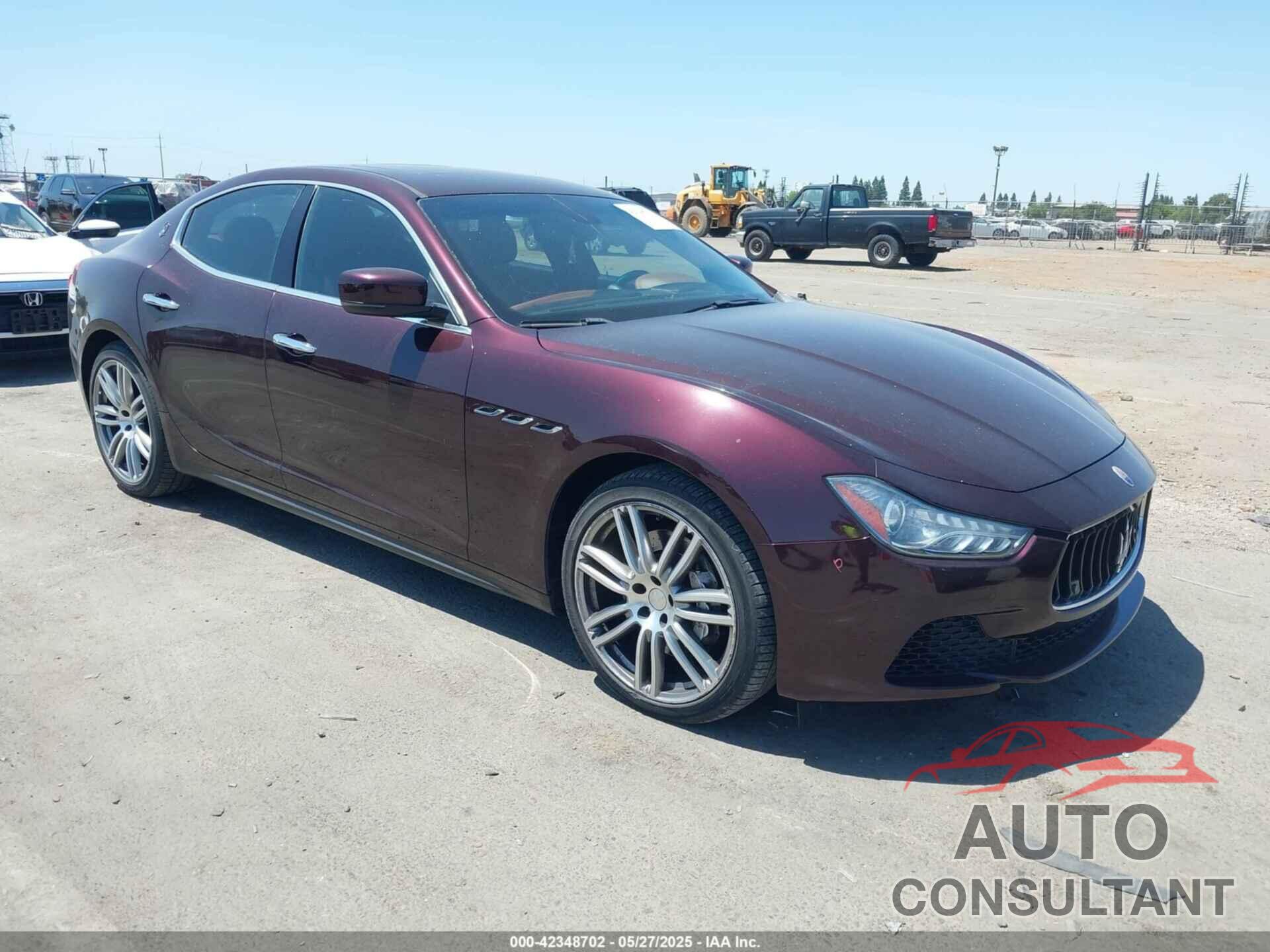 MASERATI GHIBLI 2014 - ZAM57RTA8E1097097