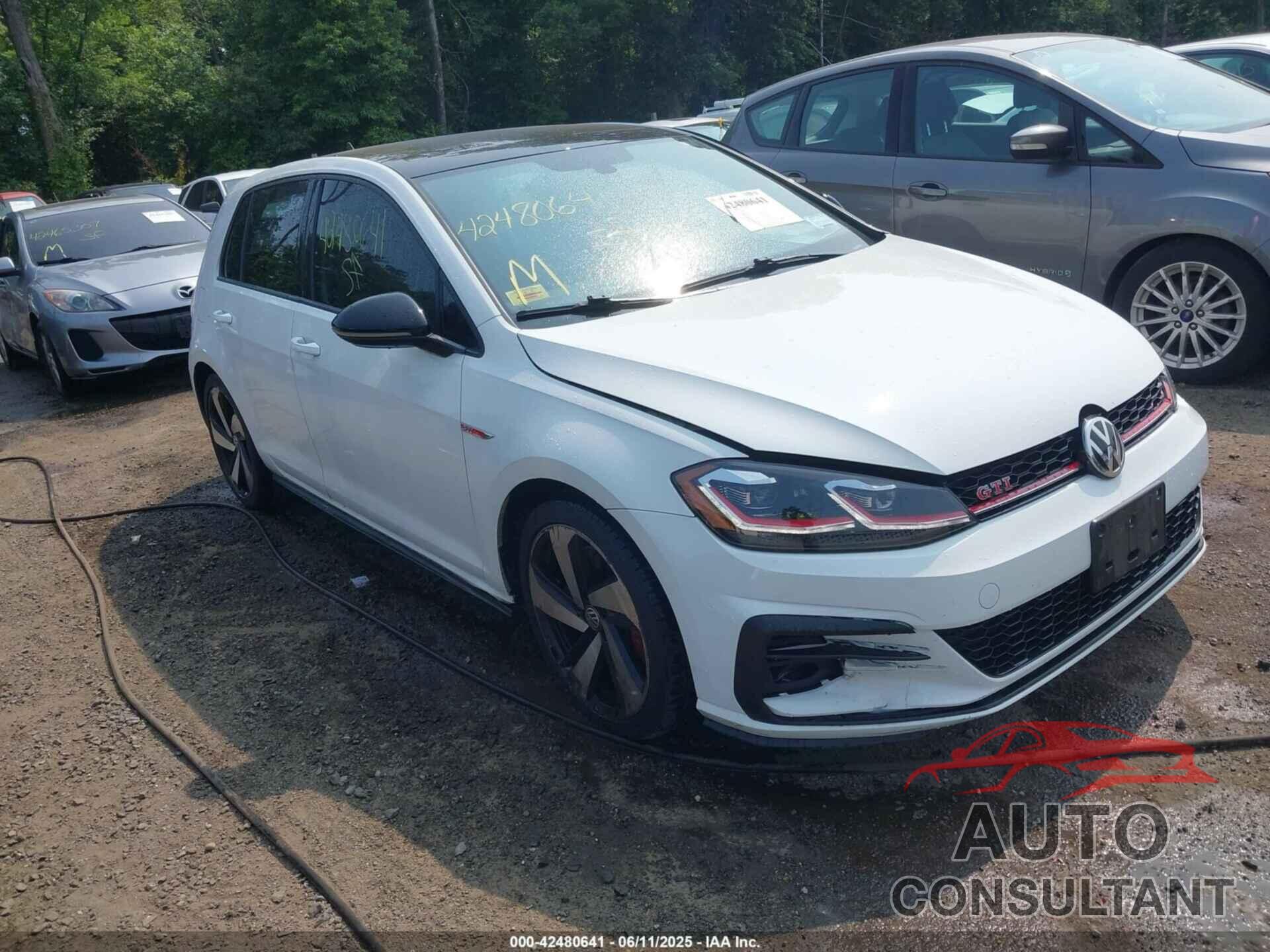 VOLKSWAGEN GTI 2019 - 3VW6T7AUXKM034813