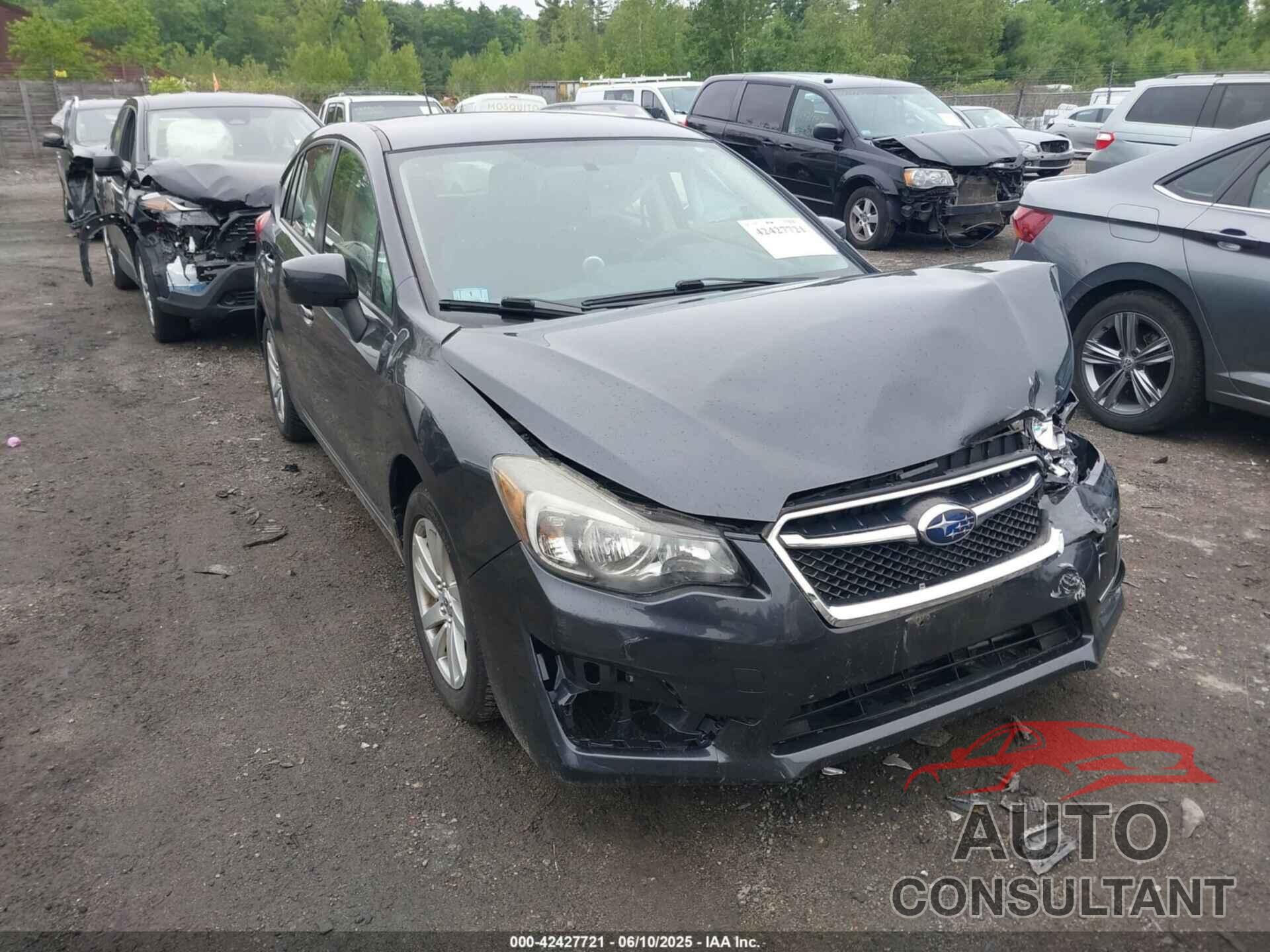 SUBARU IMPREZA 2015 - JF1GPAC67FH210837