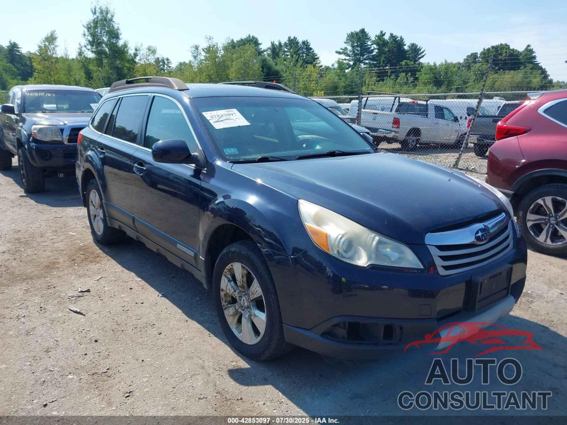 SUBARU OUTBACK 2012 - 4S4BRBKC8C3268150