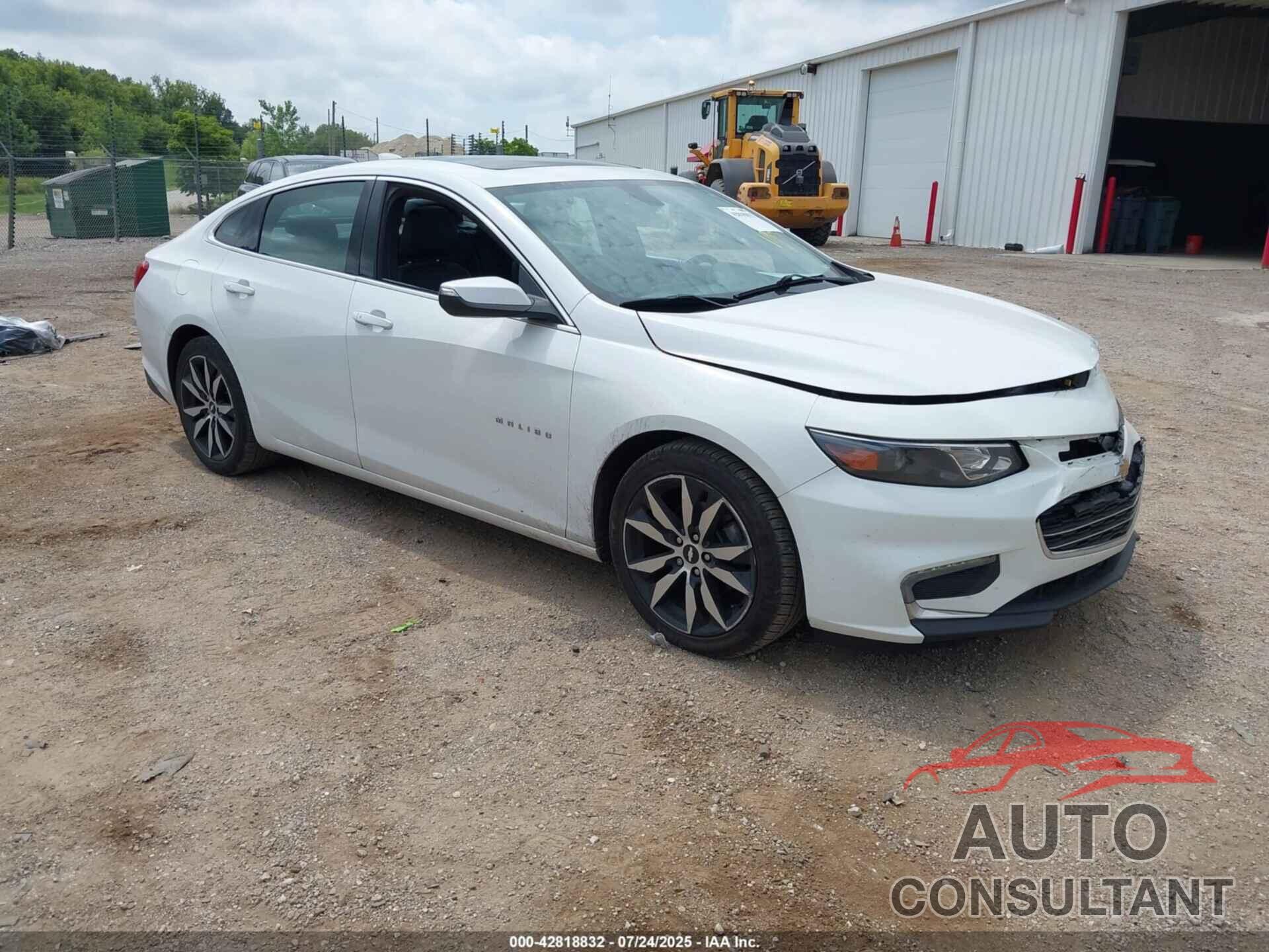 CHEVROLET MALIBU 2017 - 1G1ZE5STXHF159834