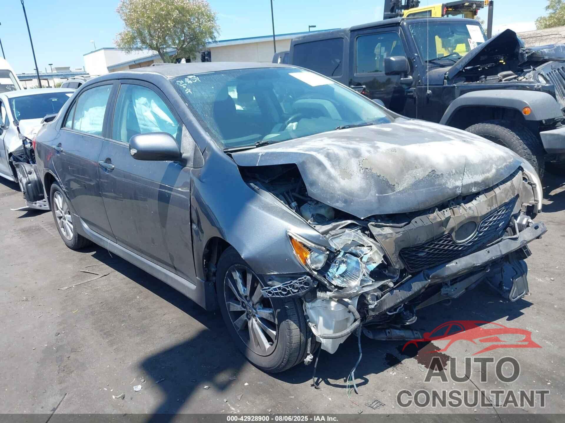 TOYOTA COROLLA 2010 - 2T1BU4EE9AC519225