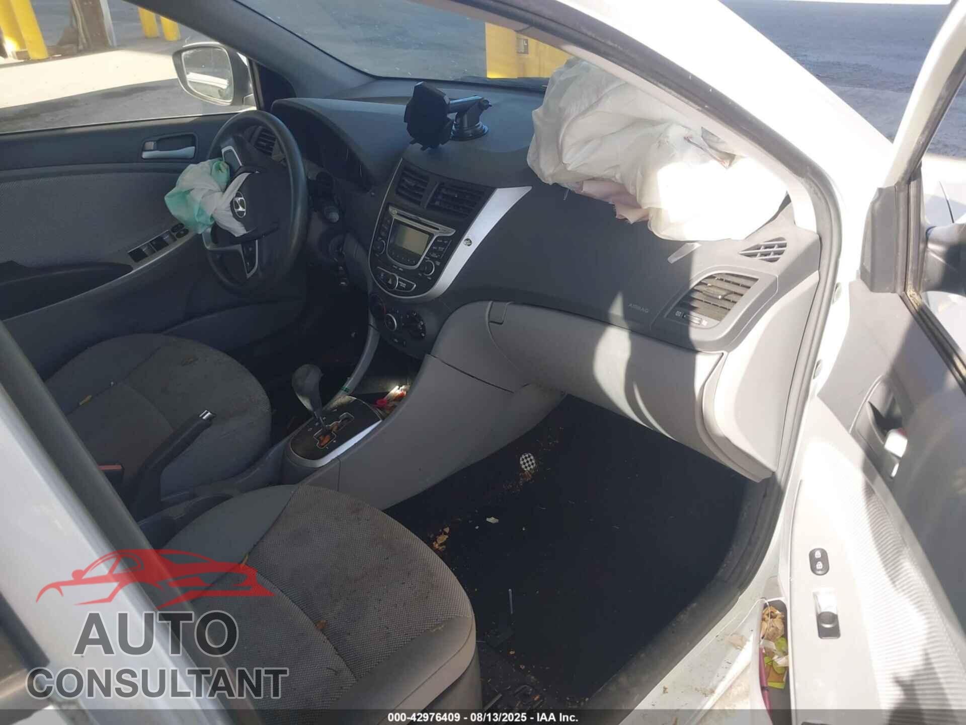 HYUNDAI ACCENT 2012 - KMHCT5AE0CU012931