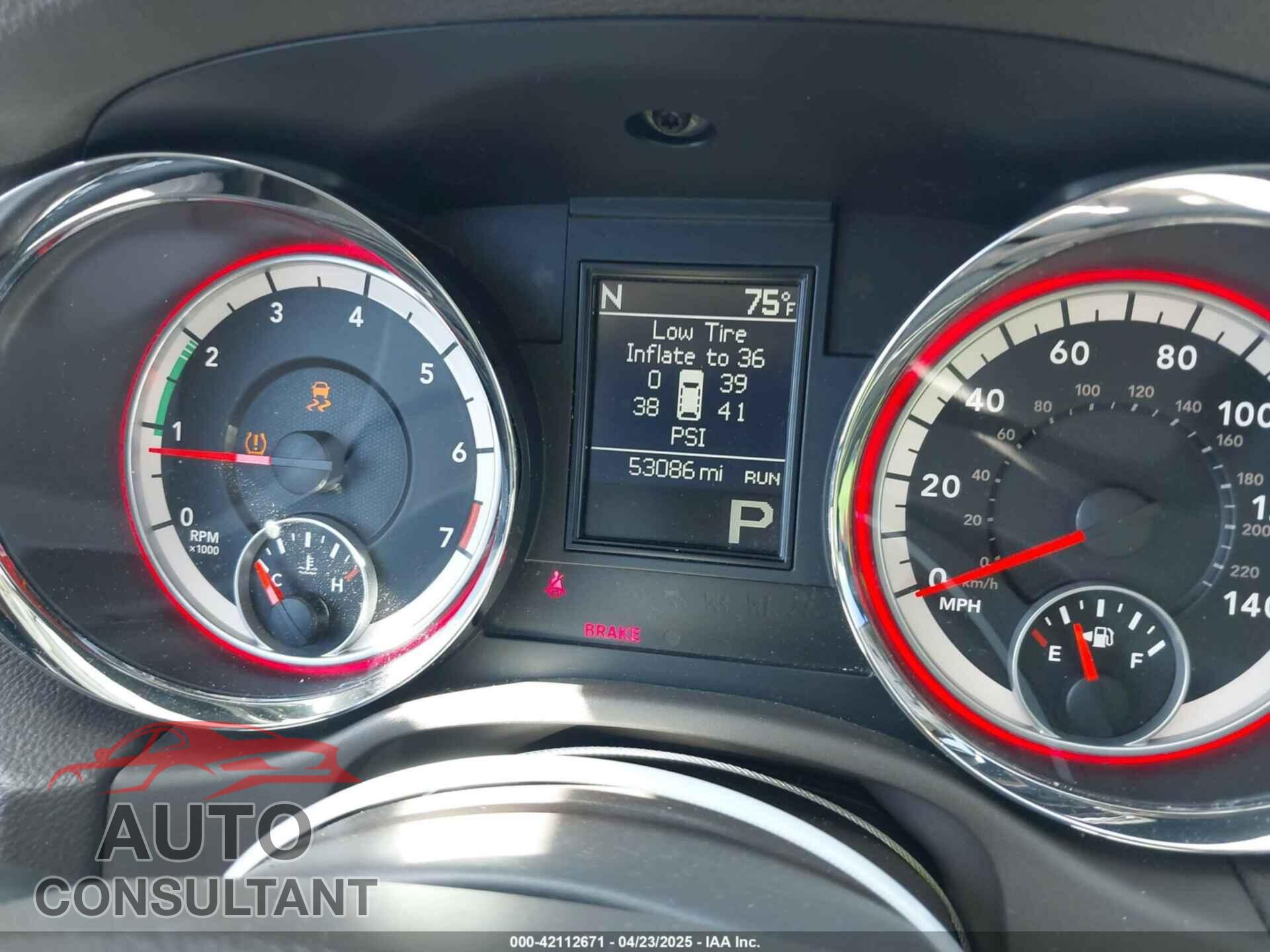 DODGE DURANGO 2013 - 1C4RDHDG7DC643645