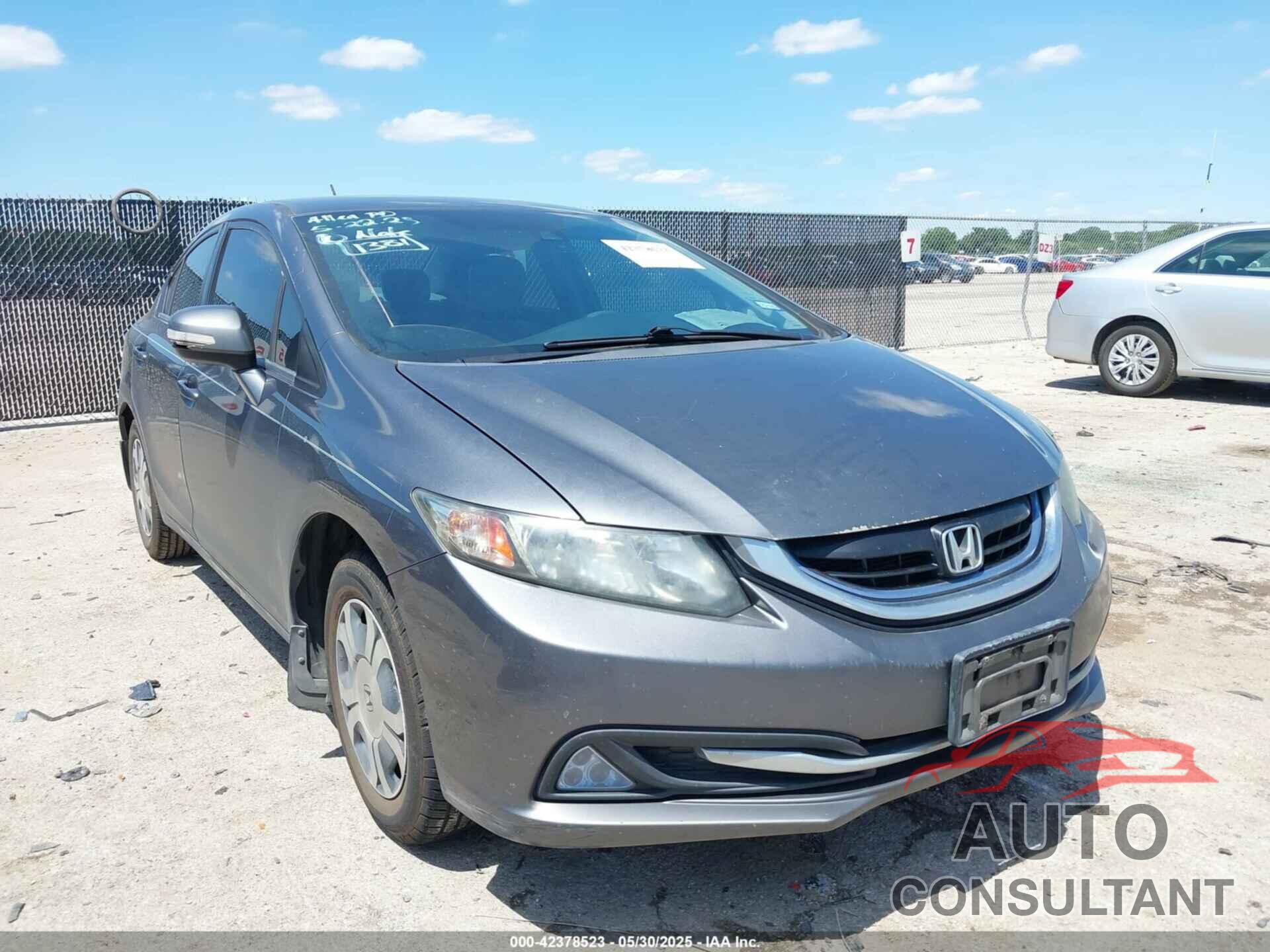 HONDA CIVIC HYBRID 2013 - 19XFB4F26DE001381